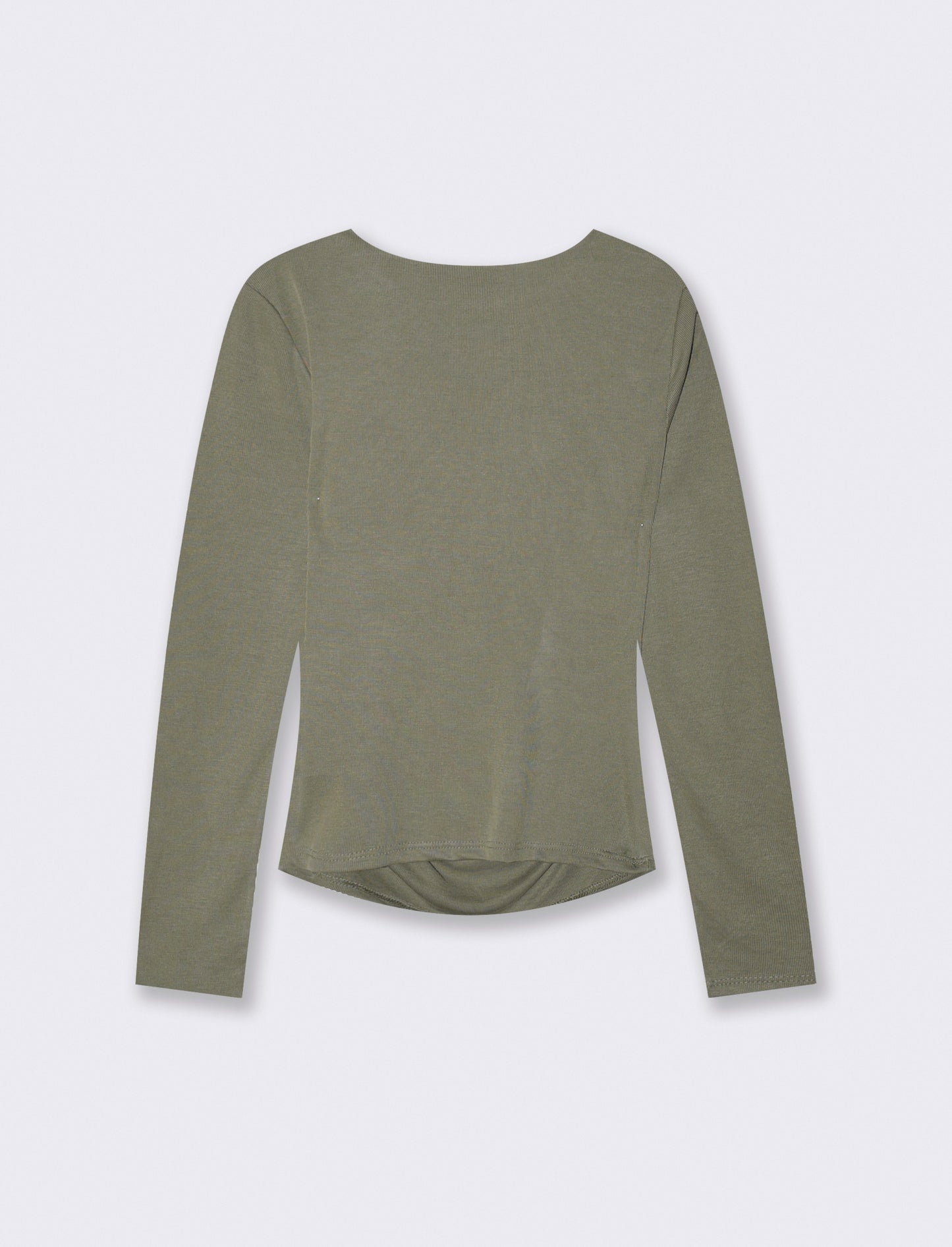 Tshirt manica lunga con scollo a barca - Ve.milit.