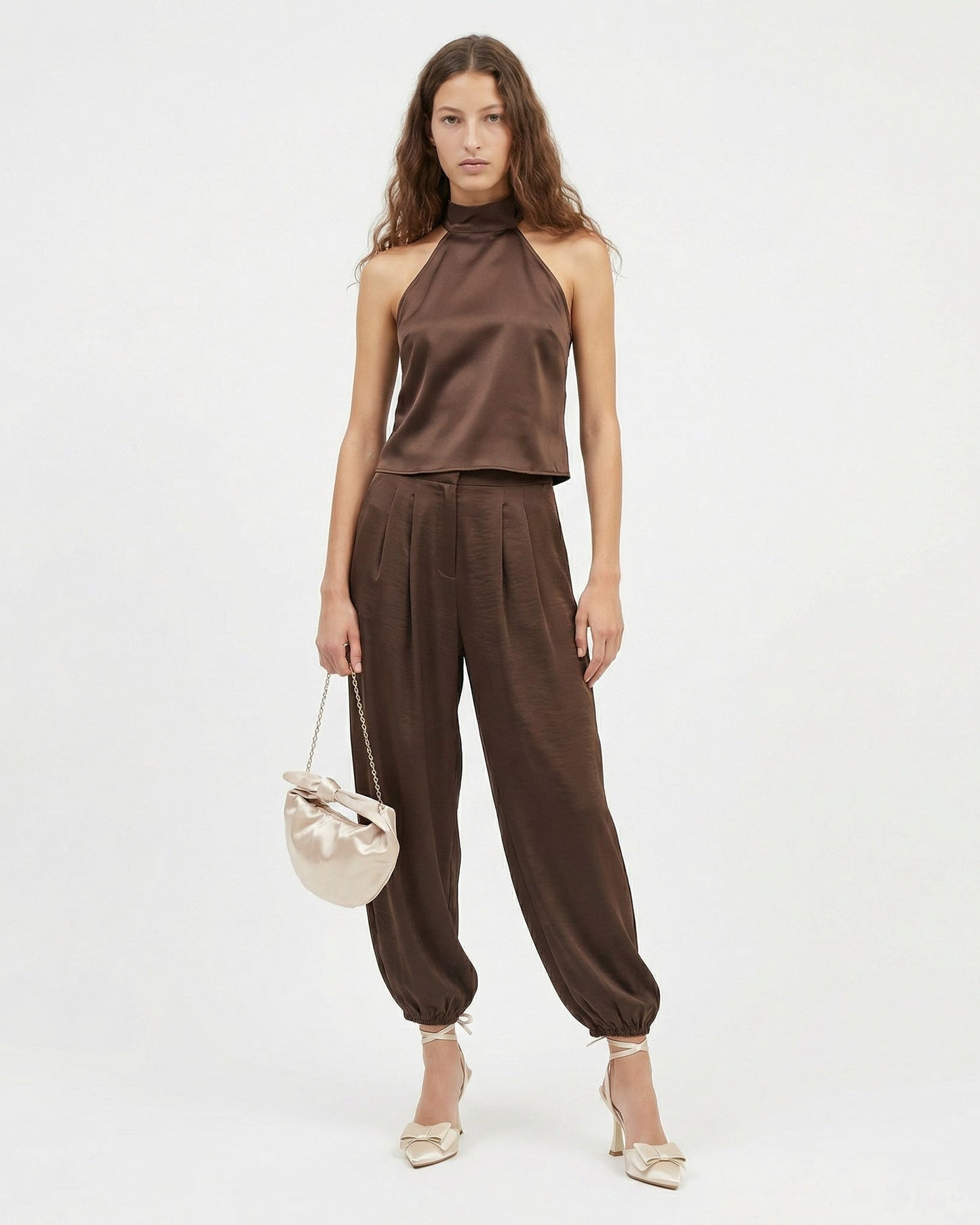 Pantalone effetto palloncino - Moro