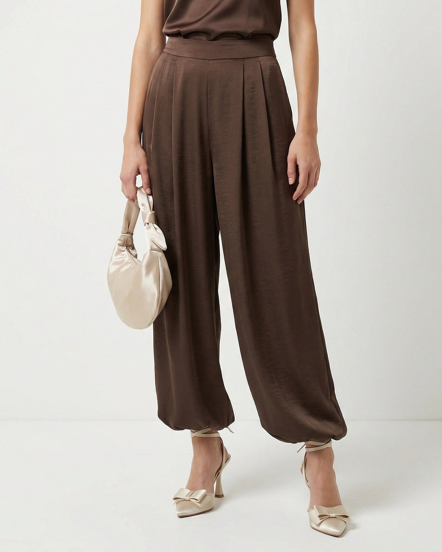 Pantalone effetto palloncino - Moro