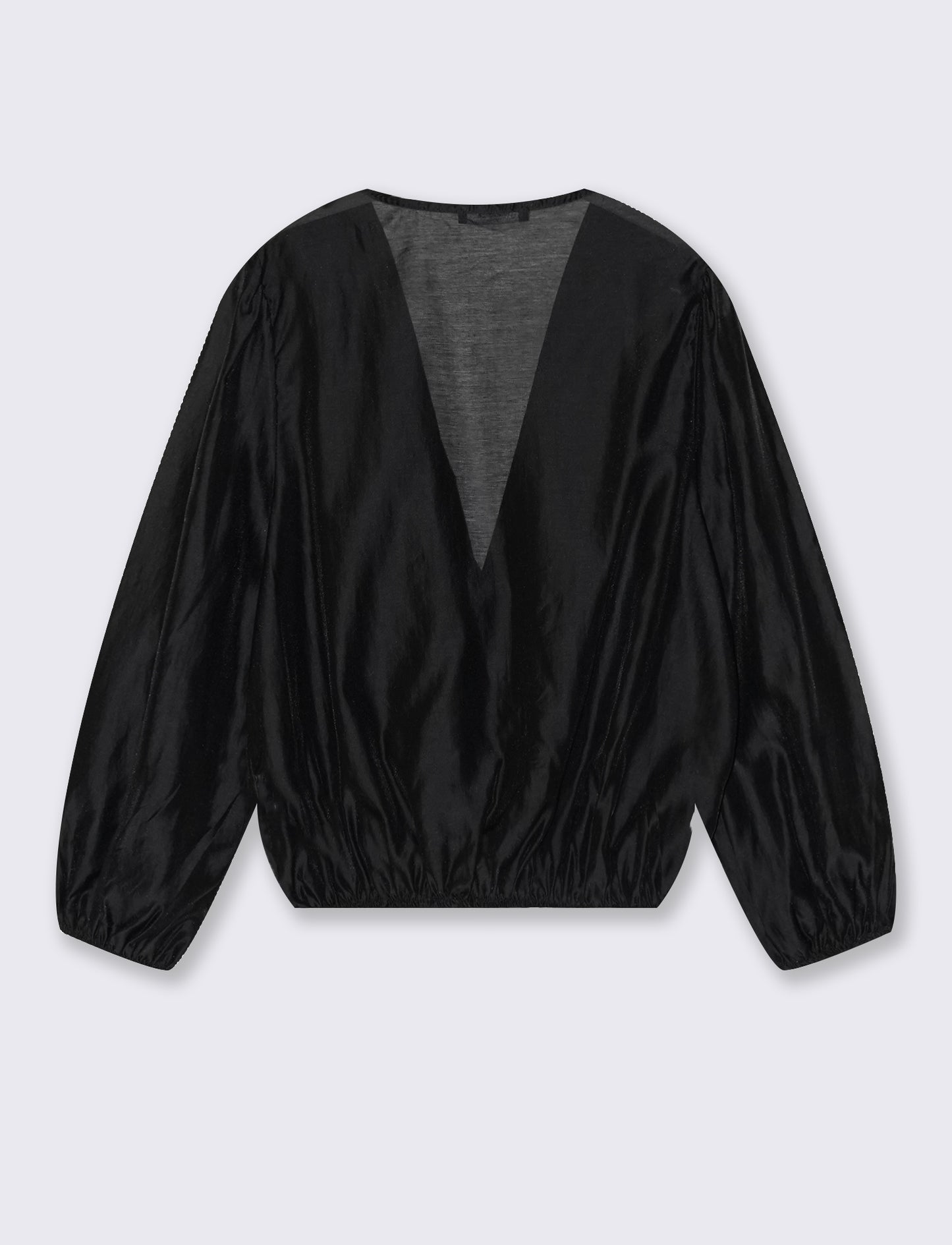 Casacca Leggera Incrociata - Nero