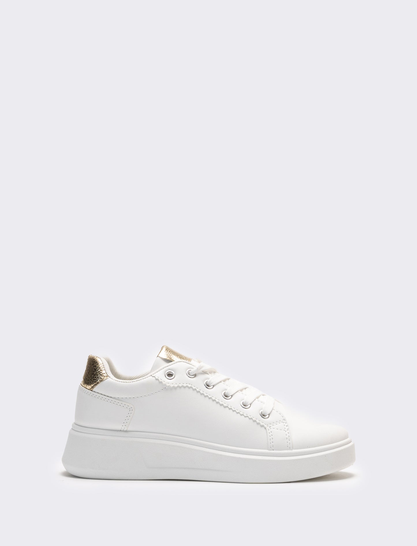 Sneakers minimal da donna - Bianco