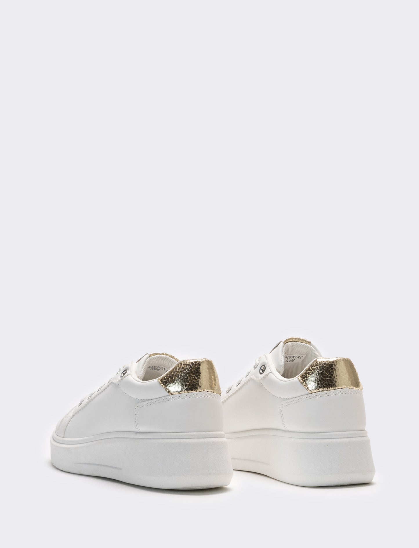 Sneakers minimal da donna - Bianco
