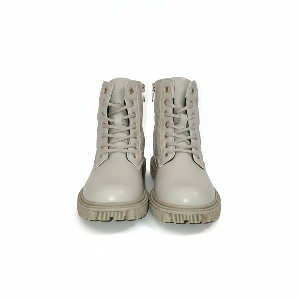 Anfibio beige con zip per bambina - Beige