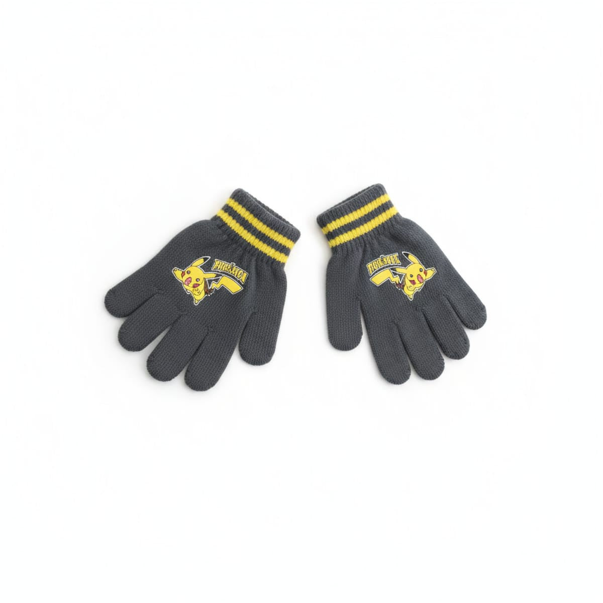 Children's Gloves Pokémon and Spiderman License - Black