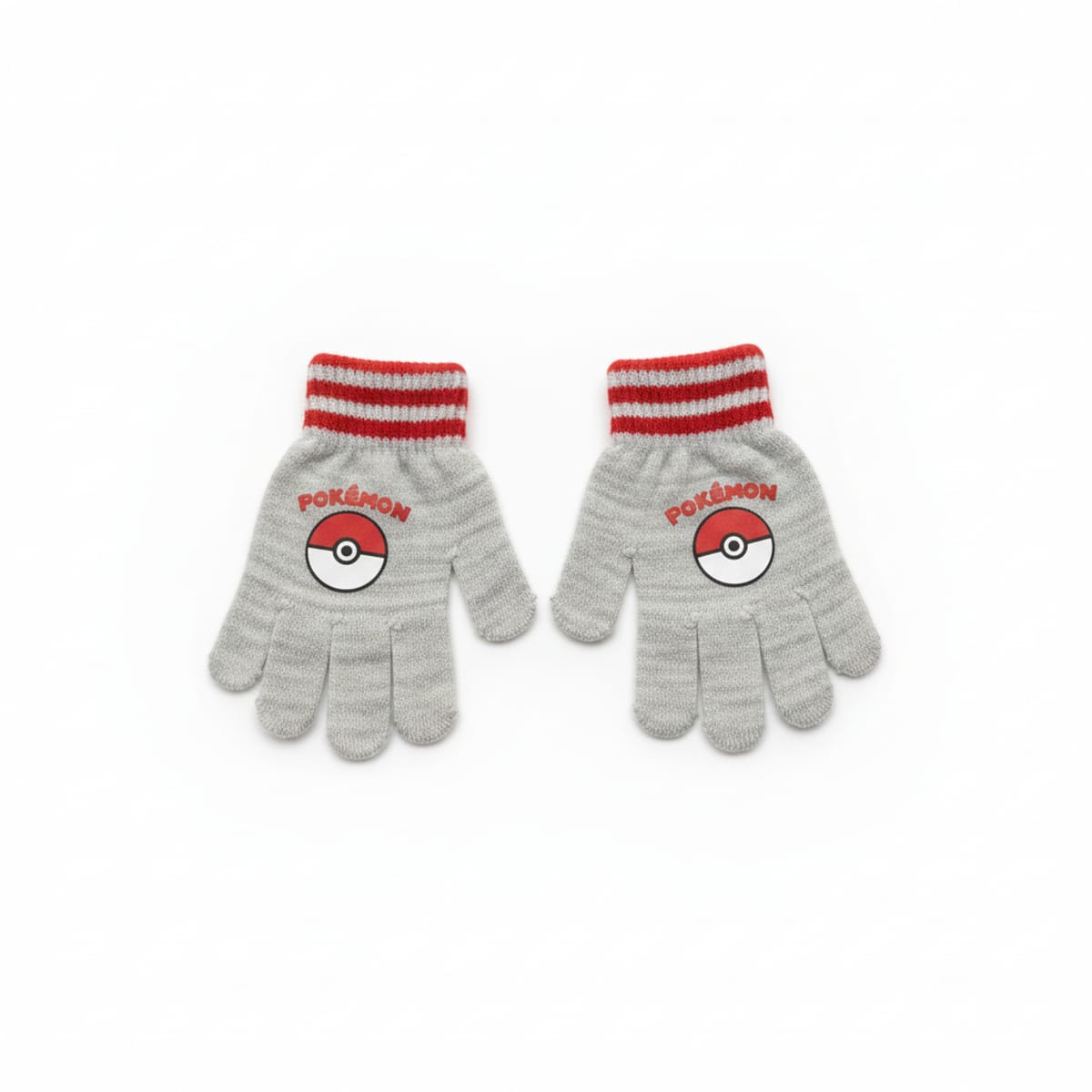 Guanti bambino licenza Pokémon e Spiderman - Grigio