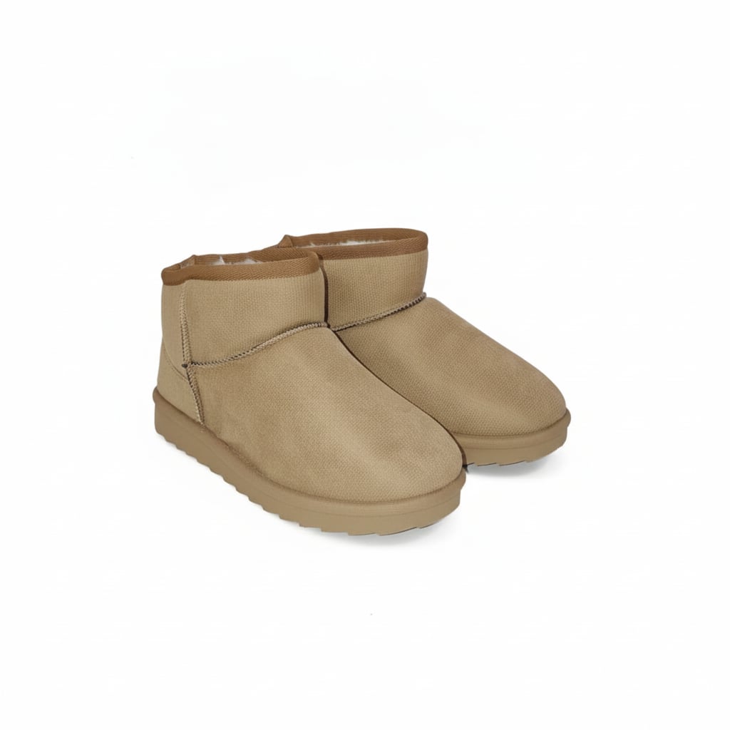 Stivaletto da neve bambina camel scamosciato - Cammello