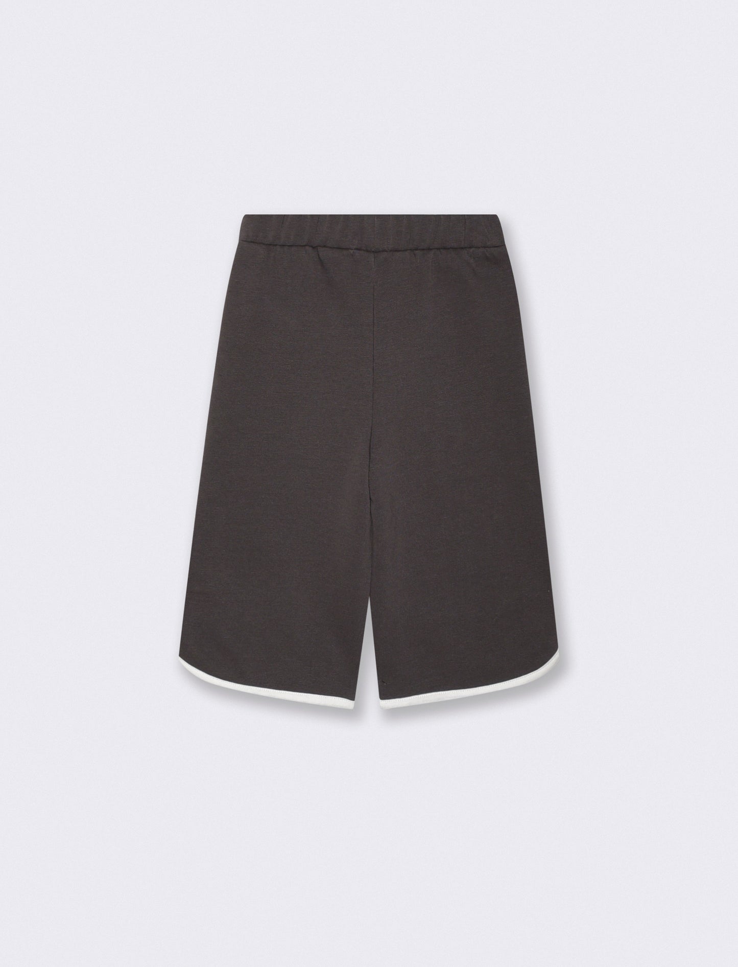 Sporty joggers with decorative bows - Grey