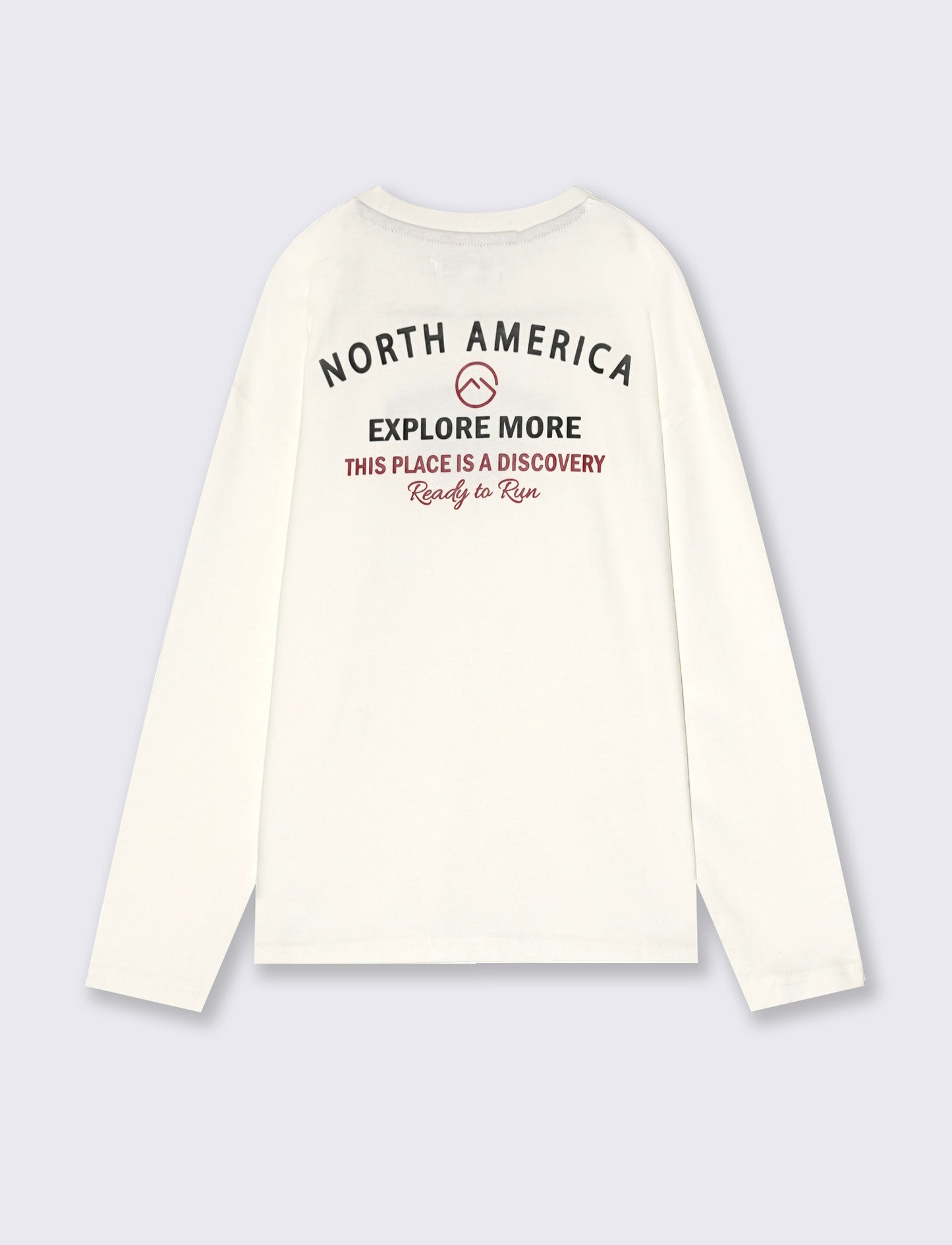 Cotton T-shirt with print and embroidery - White