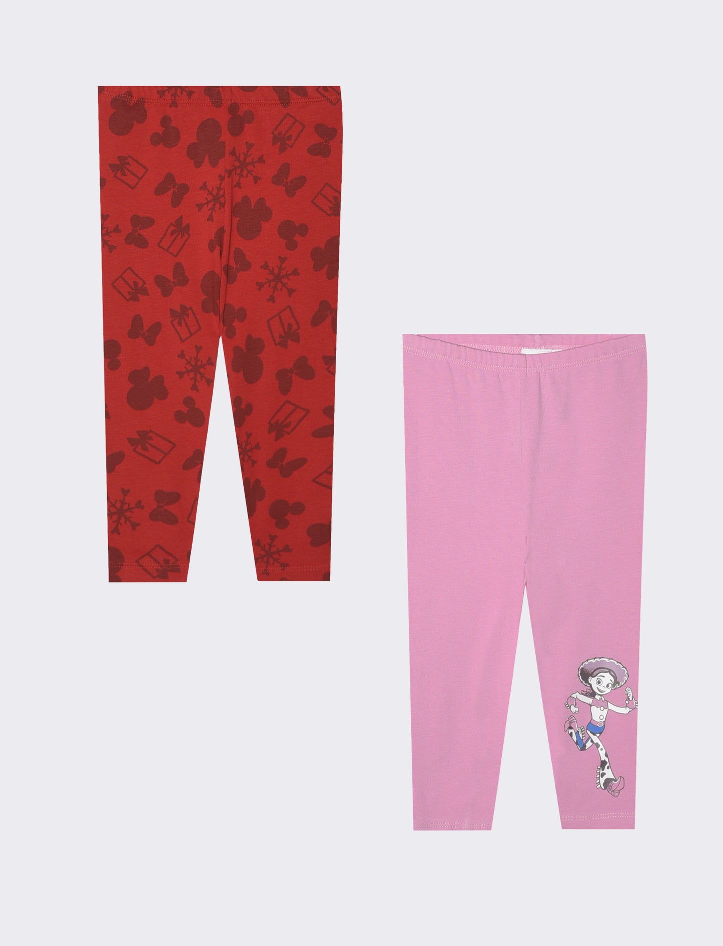 Toy Story Leggings with Disney Characters - Pink