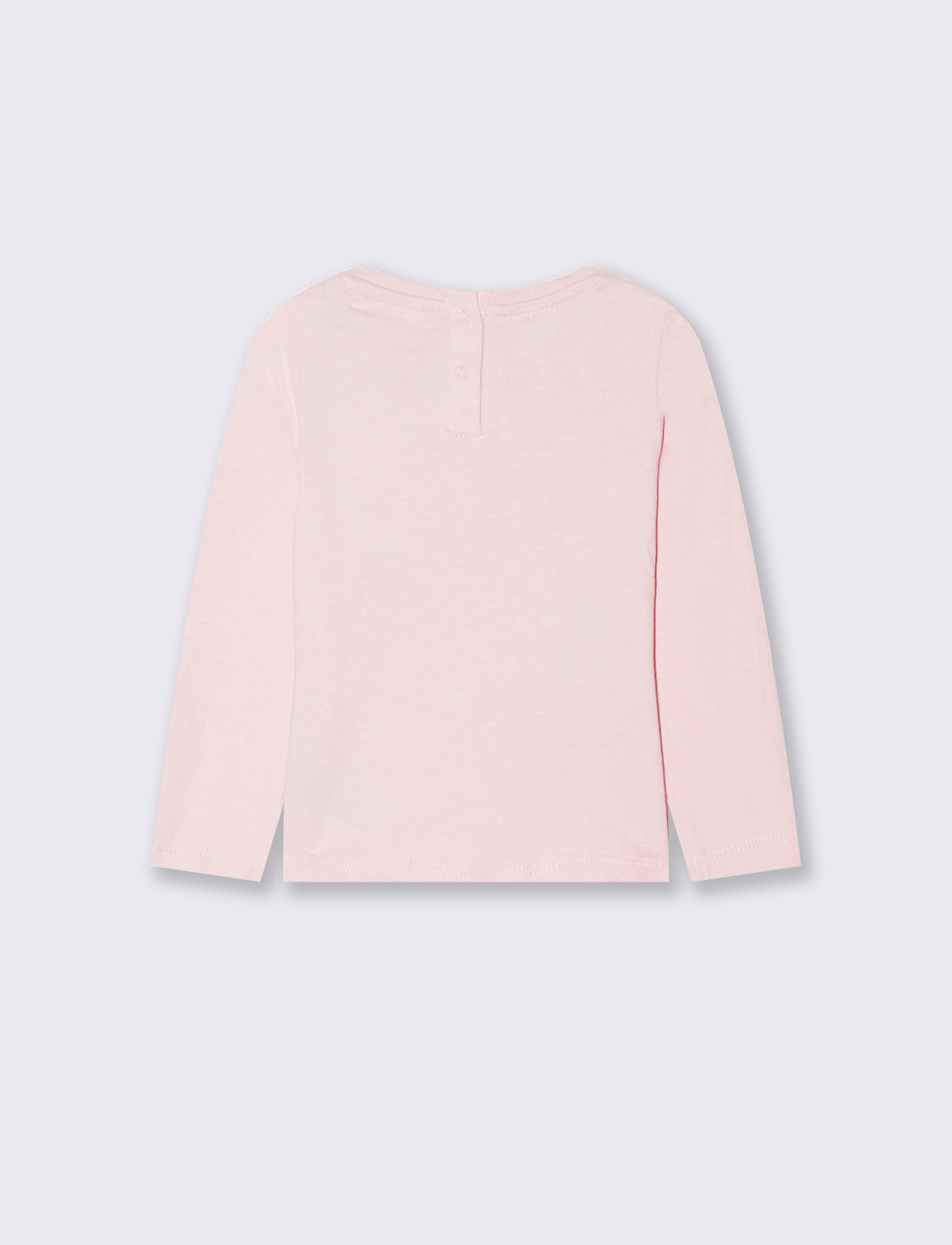 T shirt maniche lunghe con principesse Disney - Rosa