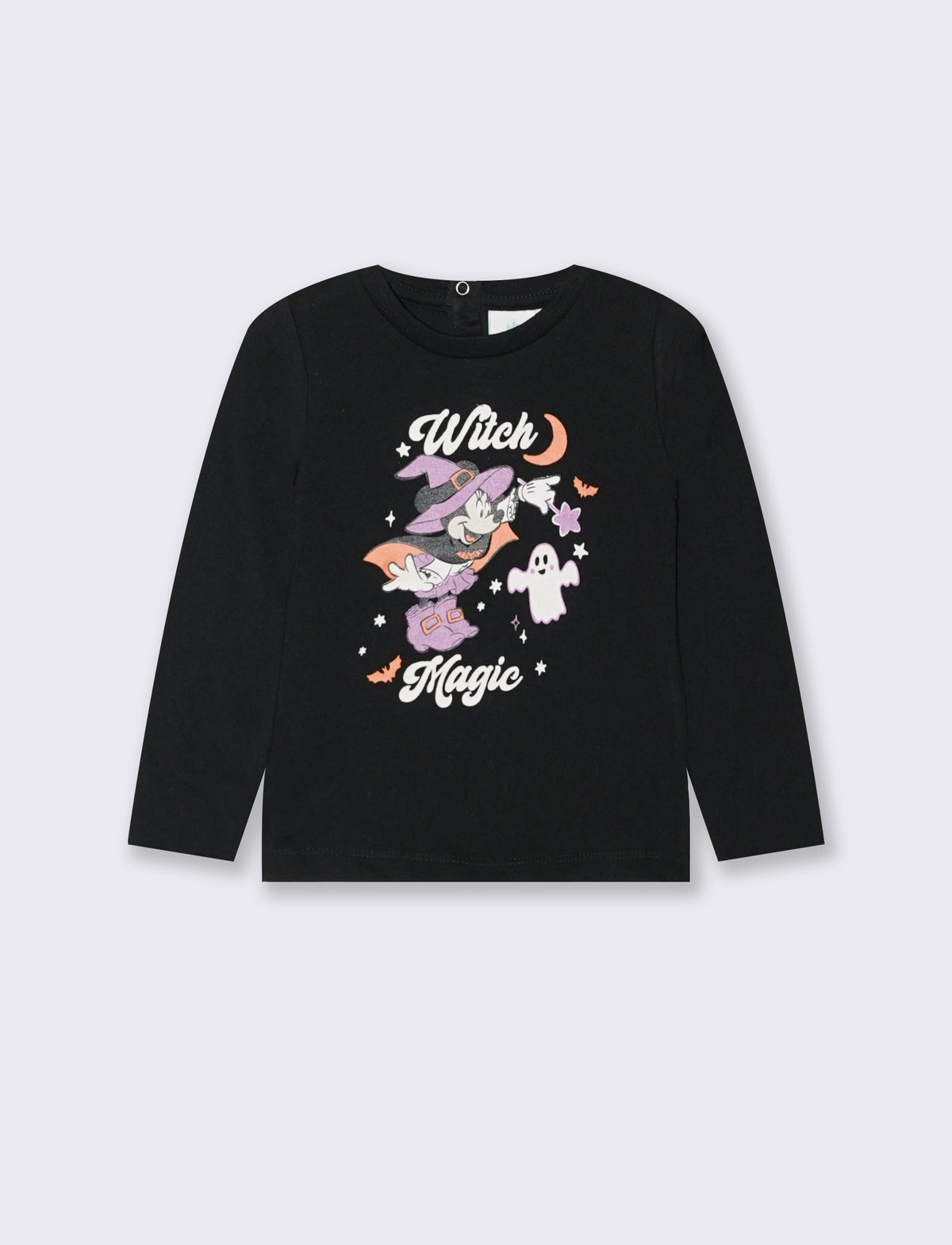 T shirt Halloween Disney con personaggi - Nero