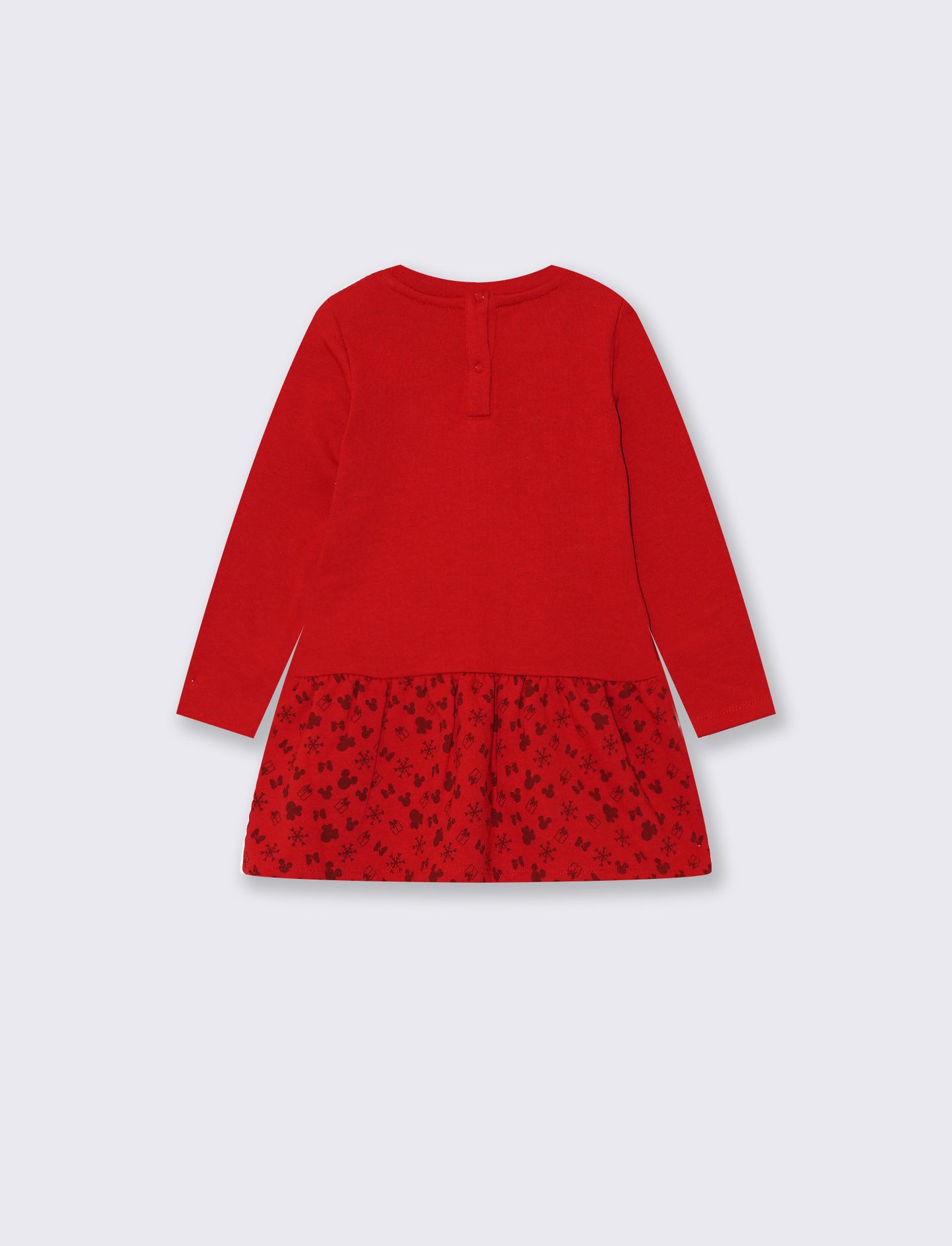 Abito Natalizio Disney Minnie in Felpa - Rosso