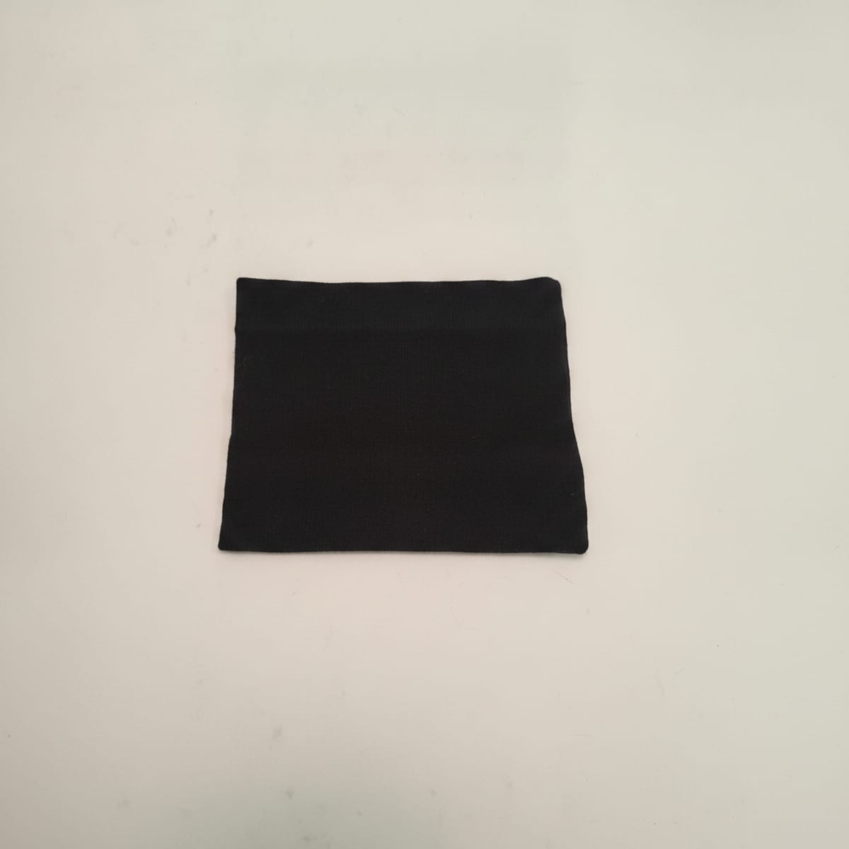 Collo bambino basic in maglia morbida - Nero