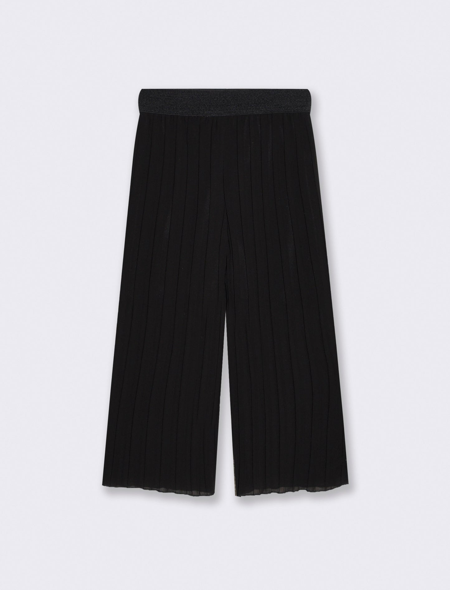 Pantaloni leggeri plissè - Nero