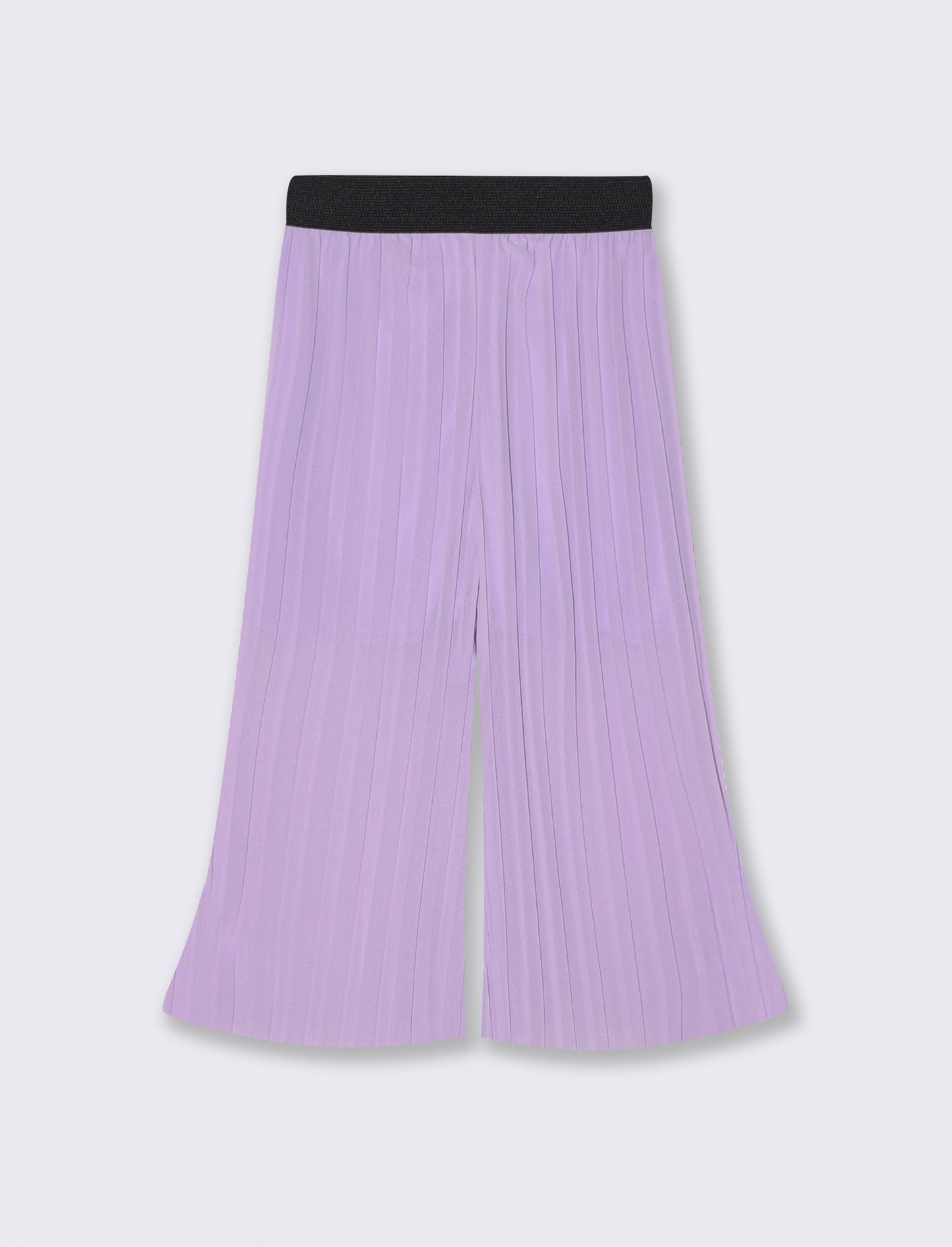 Pantaloni leggeri plissè - Lilla