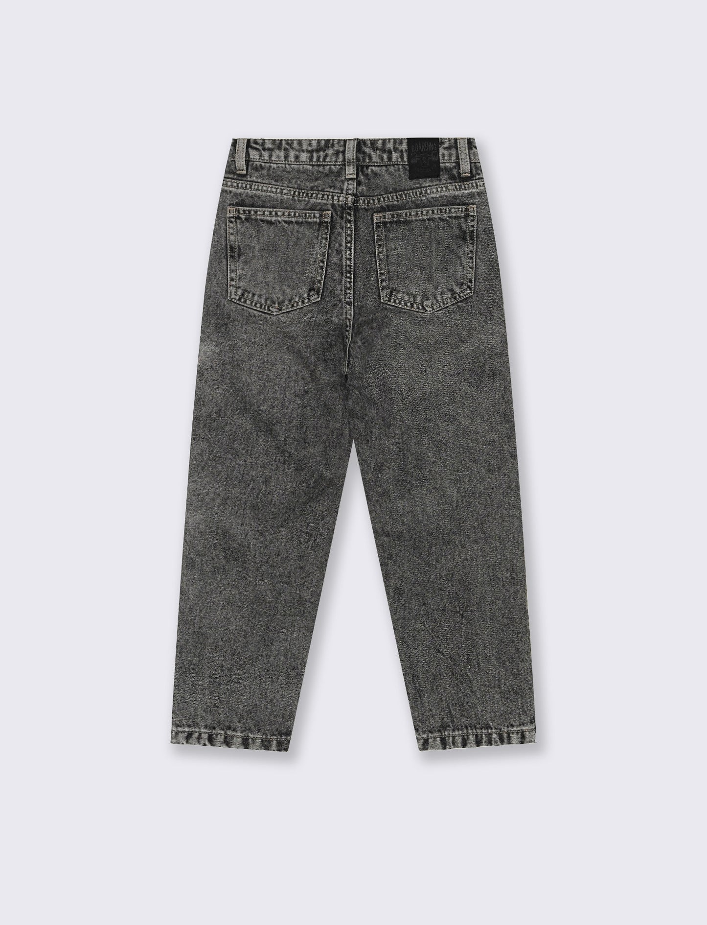 Jeans cargo grigio con tasconi laterali - Grigio