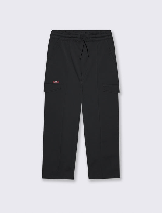 Pantaloni tecnici con coulisse casual - Nero