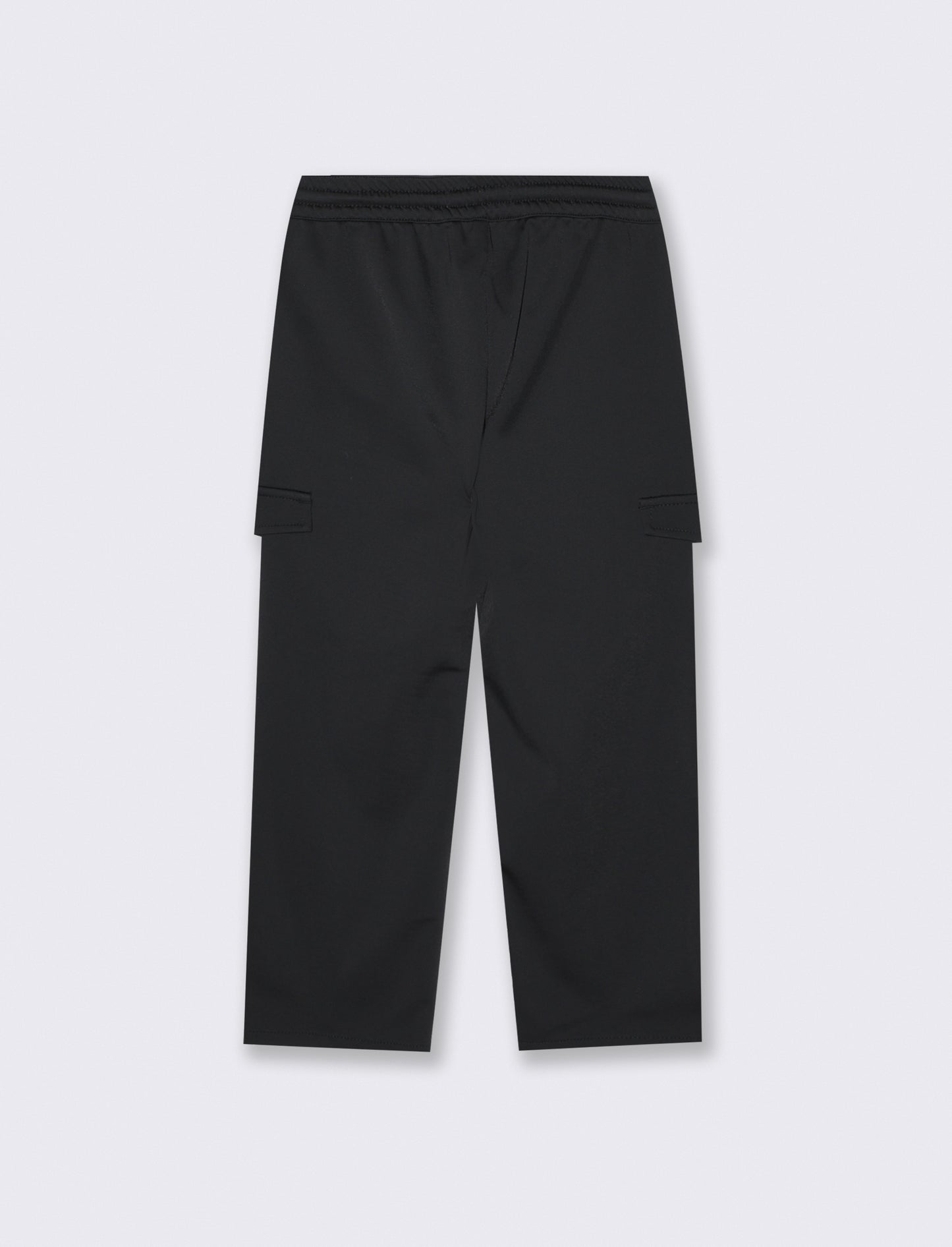 Pantaloni tecnici con coulisse casual - Nero
