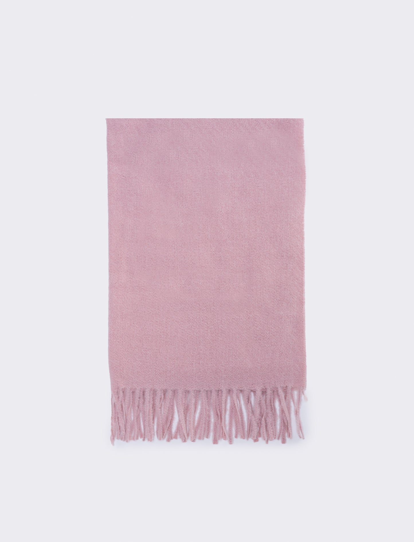 Sciarpa donna unito con frange - Rosa
