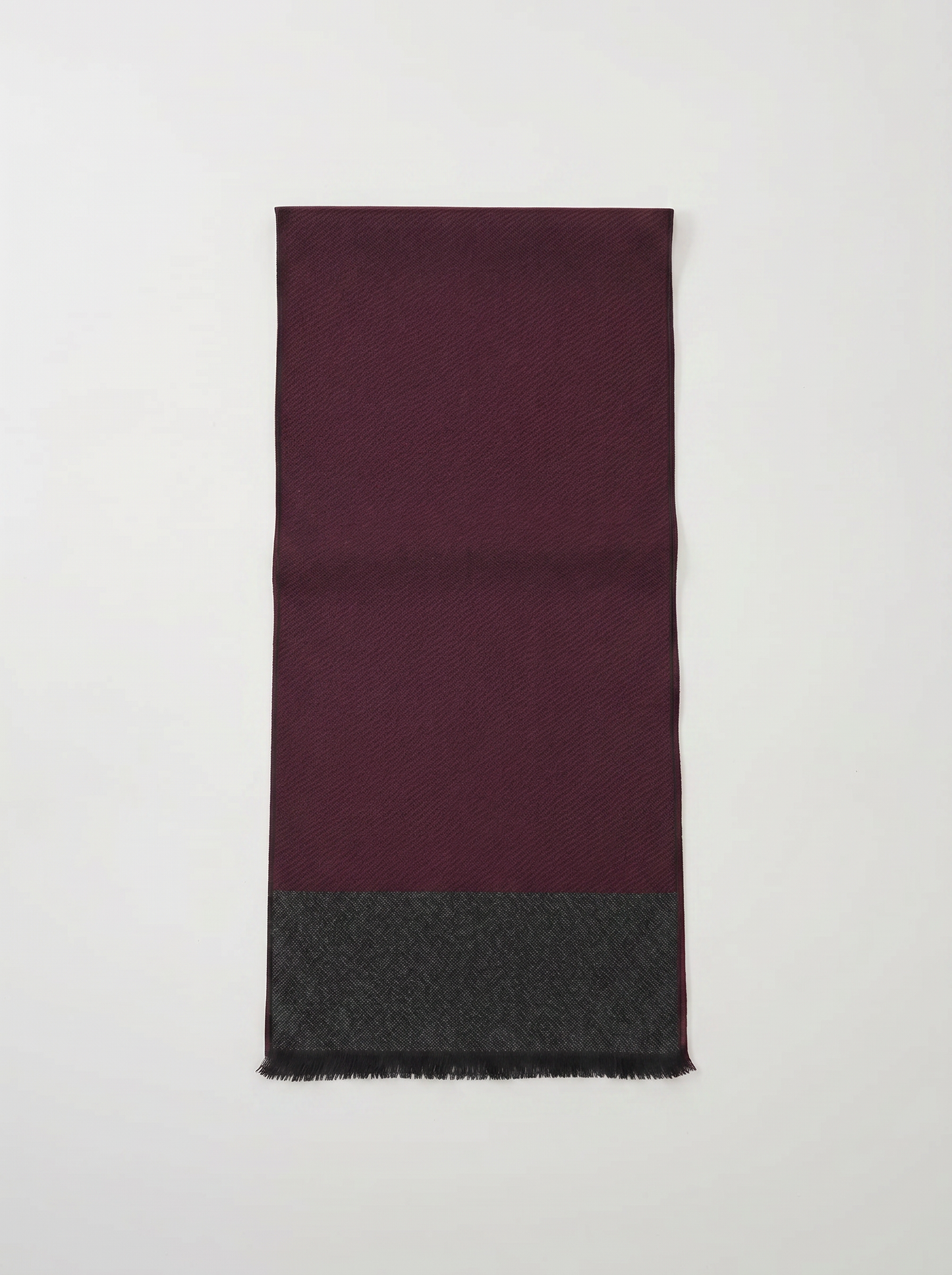 Sciarpa uomo righe oblique eleganti - Bordeaux