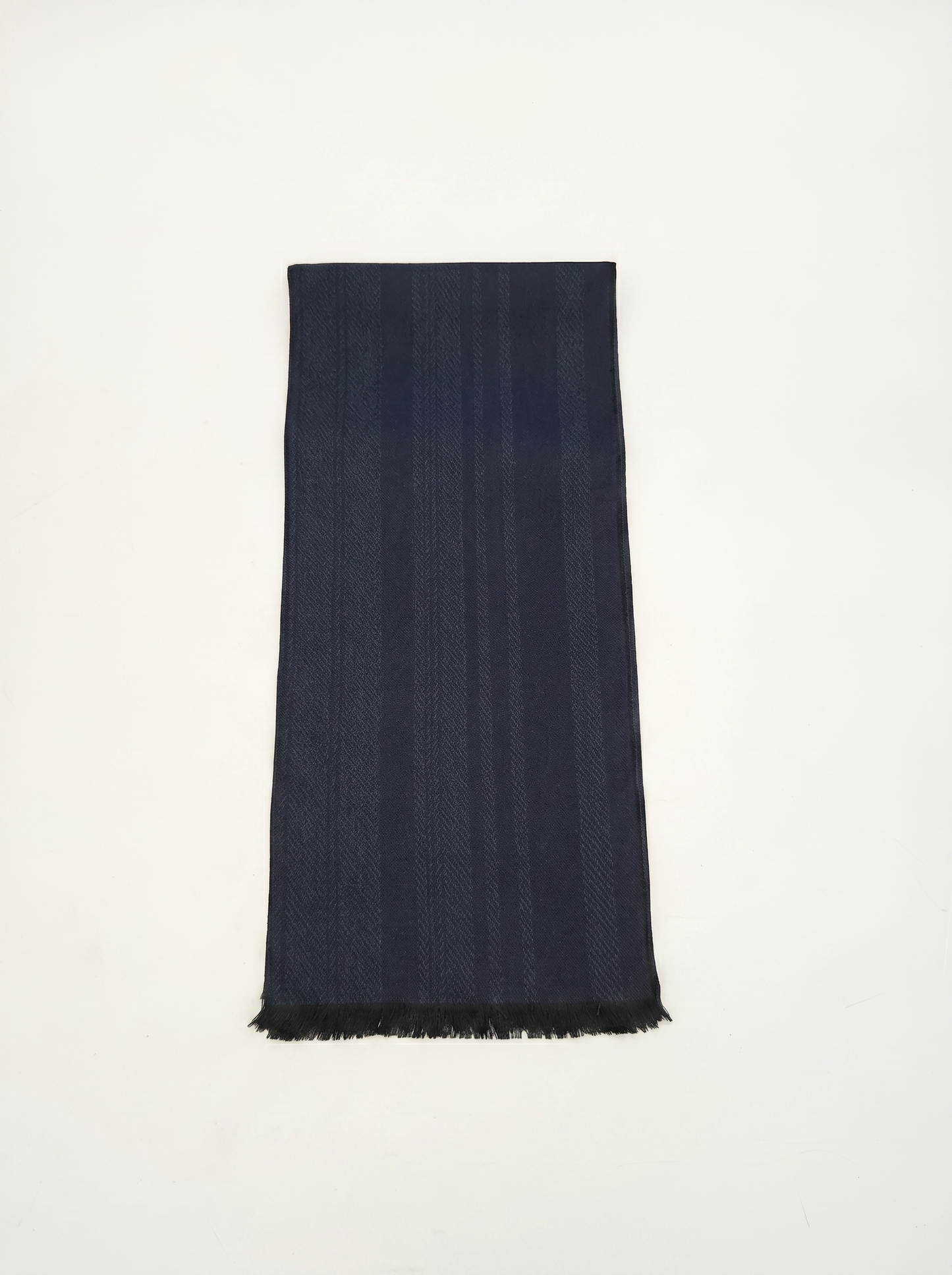 Sciarpa uomo righe grandi eleganti - Blu