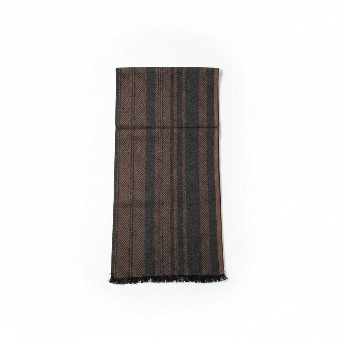 Sciarpa uomo righe grandi eleganti - Beige