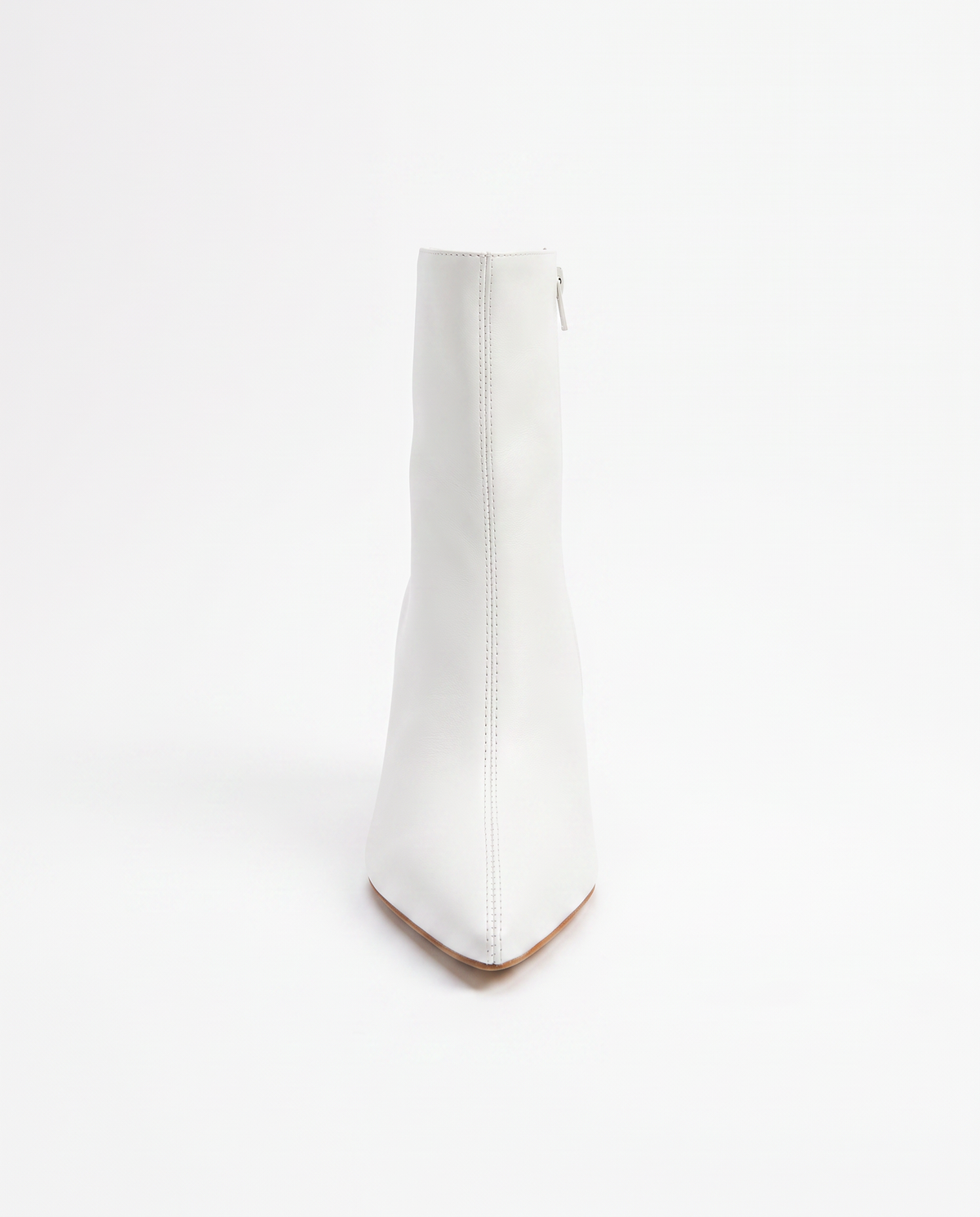 Block heel 75 mm - White