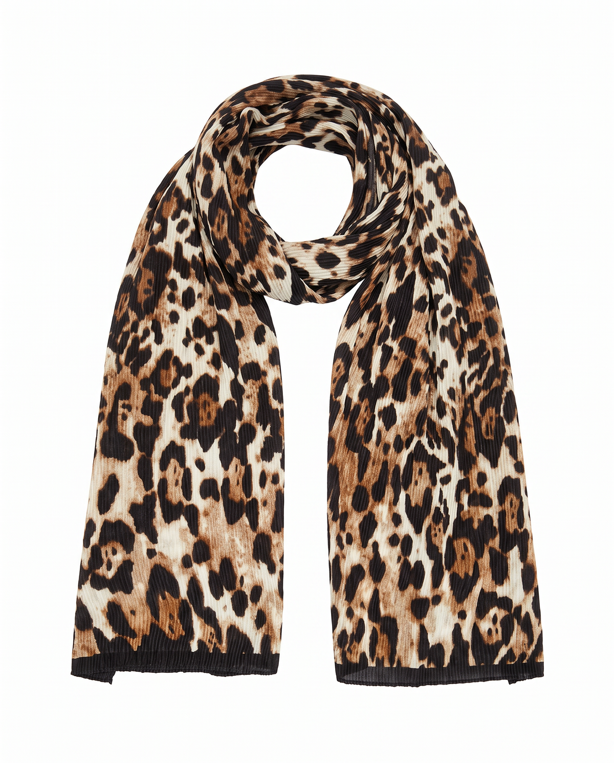 Elegant and trendy animal print scarf - Animalier