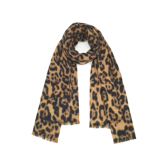 Sciarpa stola 190x190 cm elegante - Leopardato