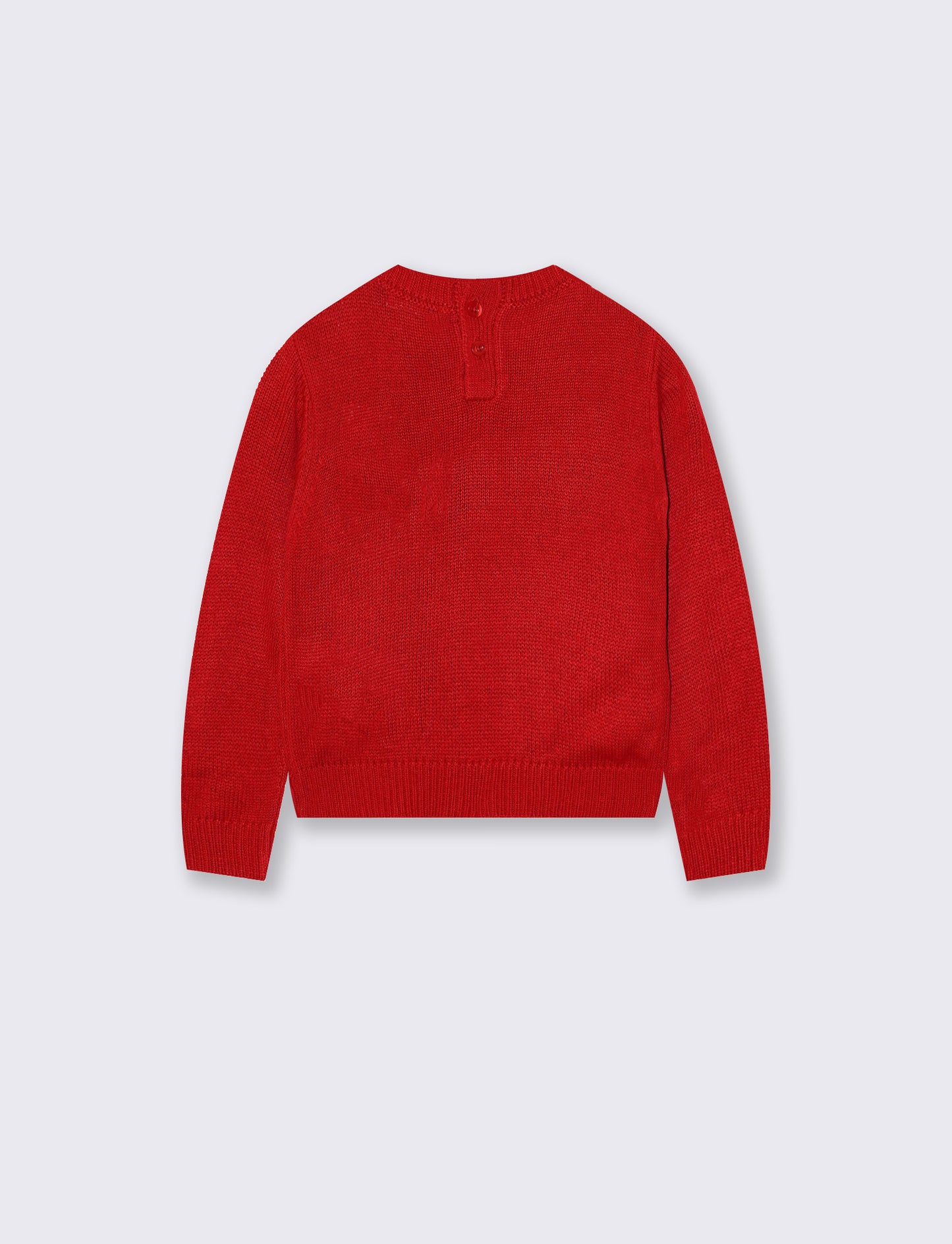 Maglioncino caldo con stile natalizio - Rosso