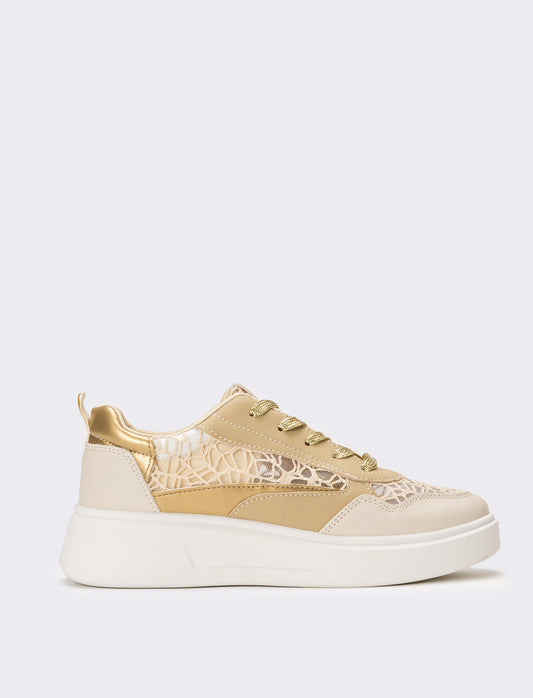 Sneakers in rete da donna - Beige