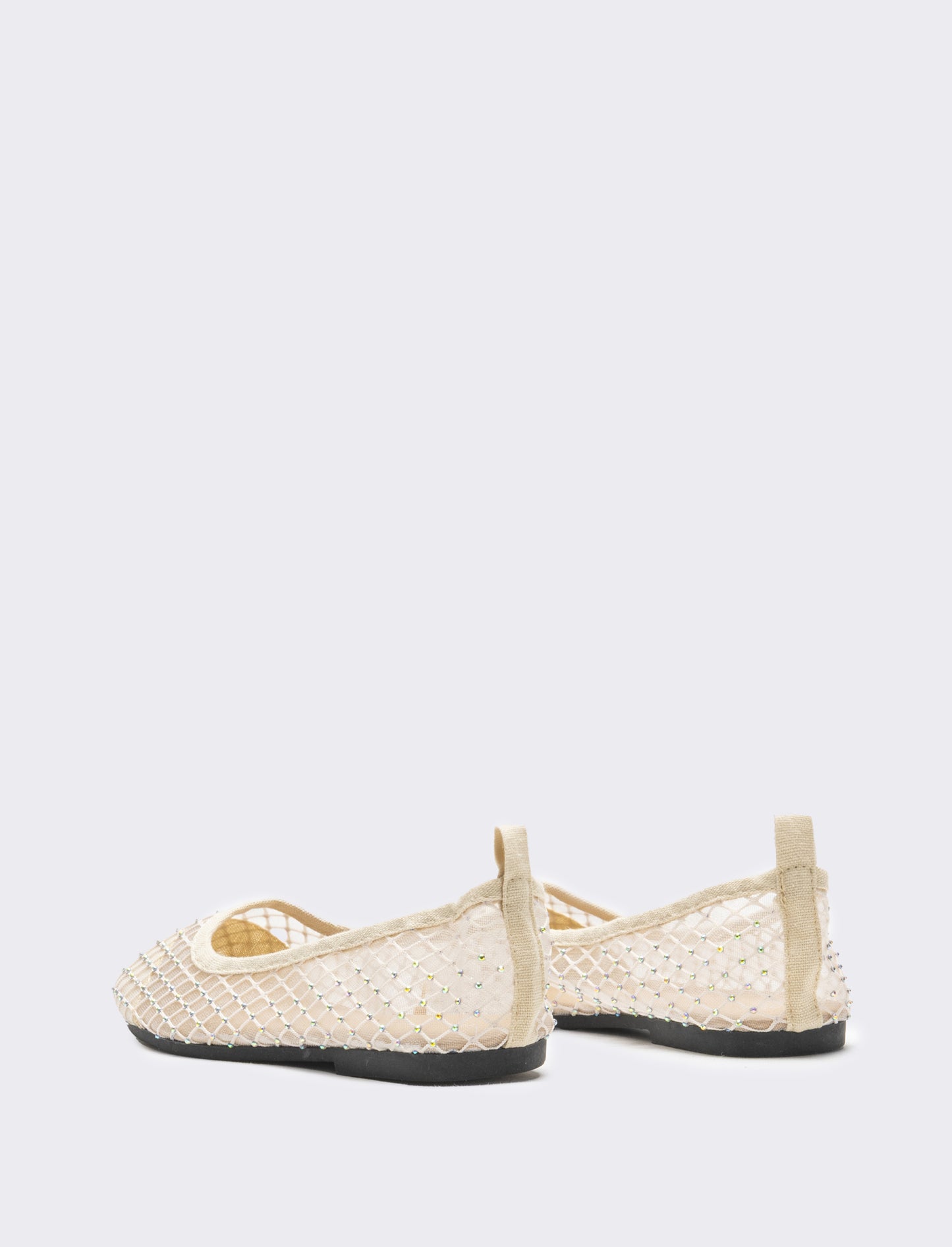 Ballerina da bambina in rete - Beige