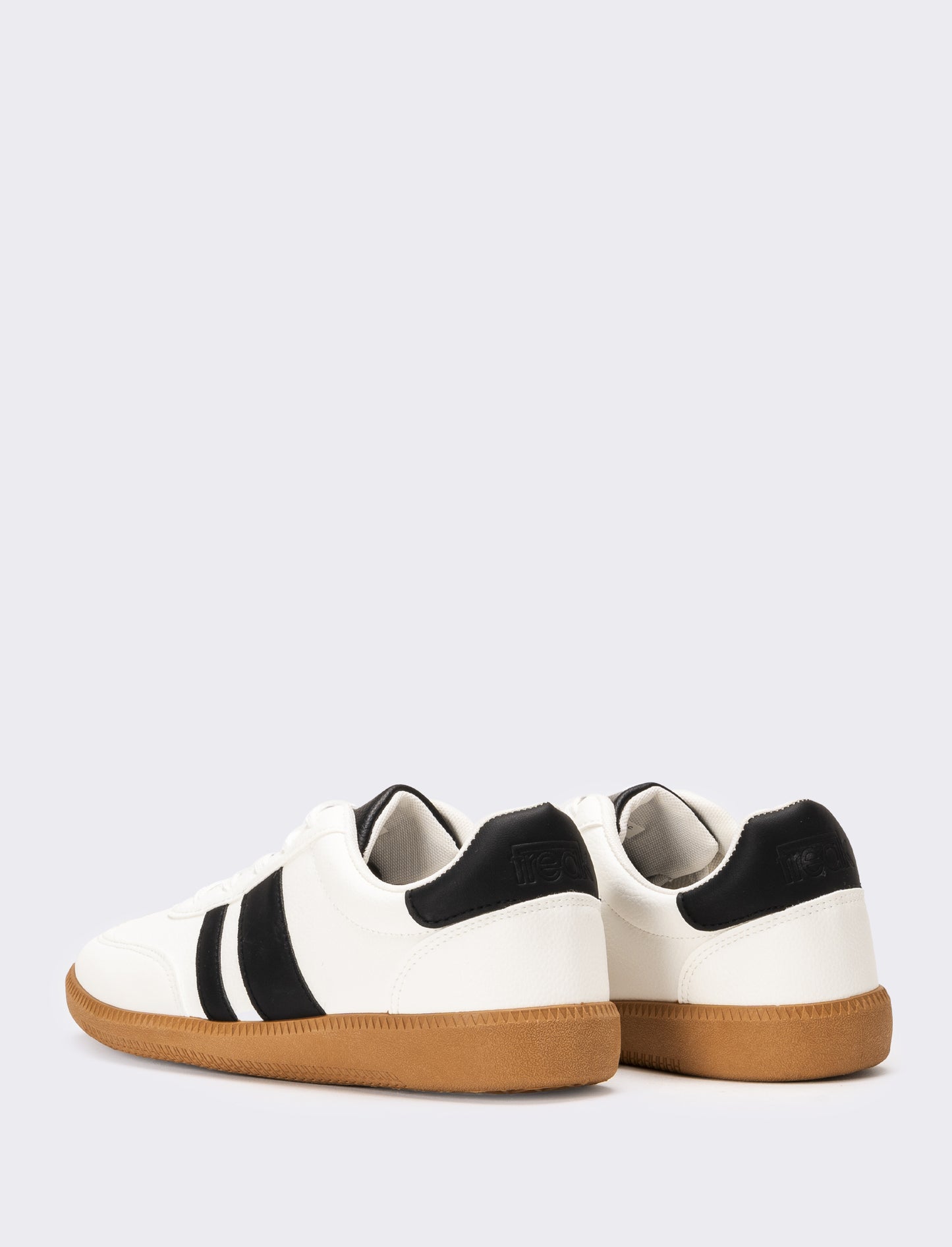 Sneakers con riporti da uomo - Bianco