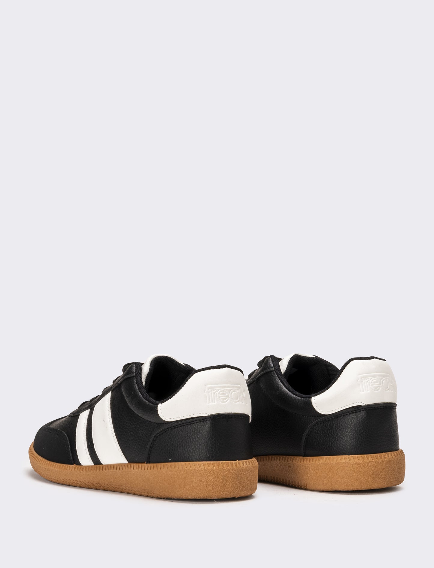 Sneakers con riporti da uomo - Nero