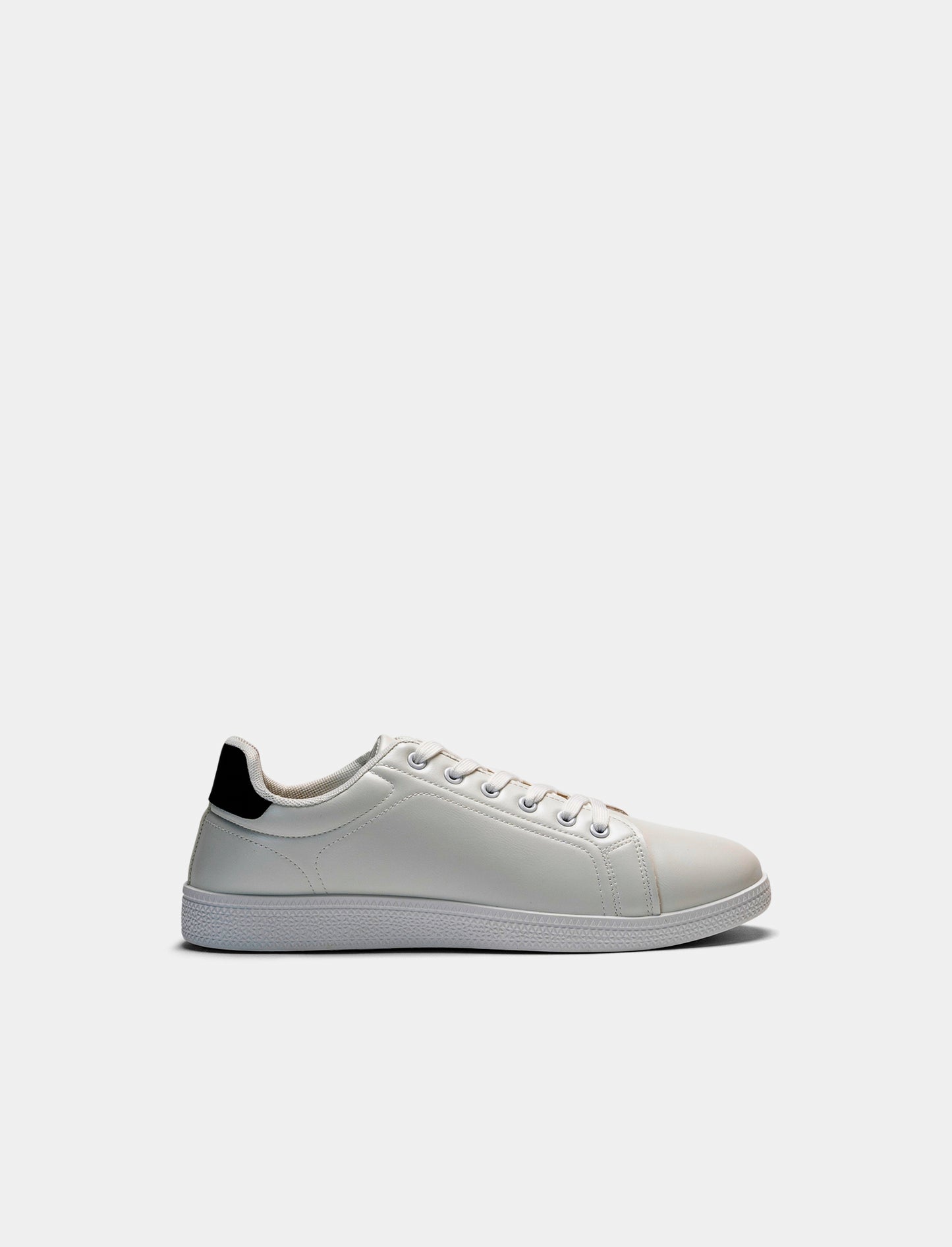 Sneakers minimal da uomo - Bianco
