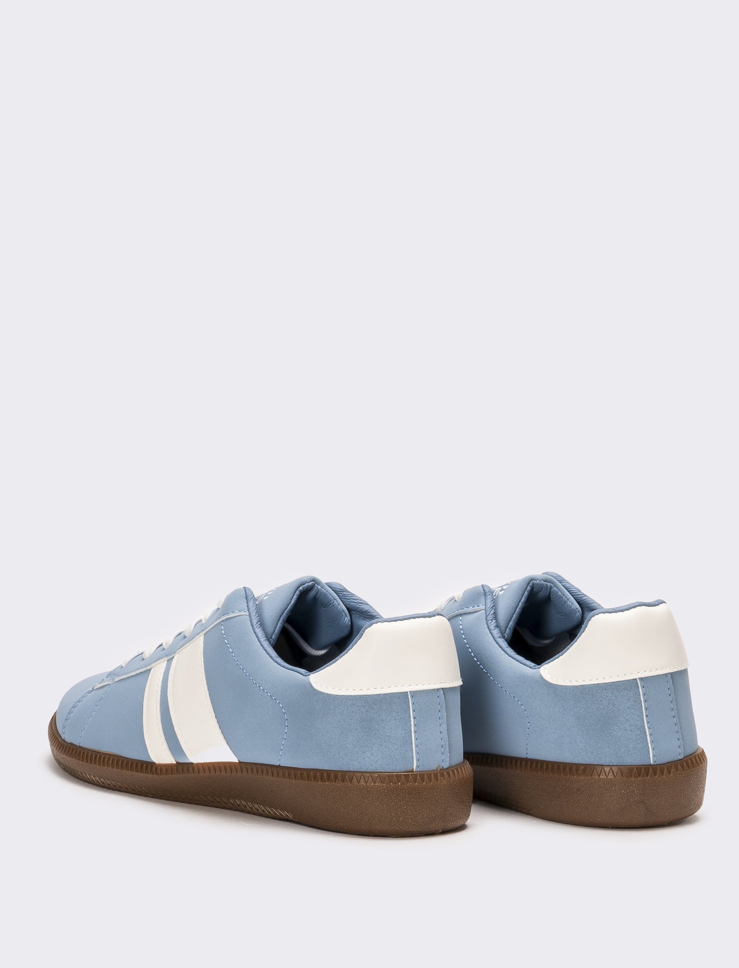 Sneakers scamosciata da uomo - Azzurro