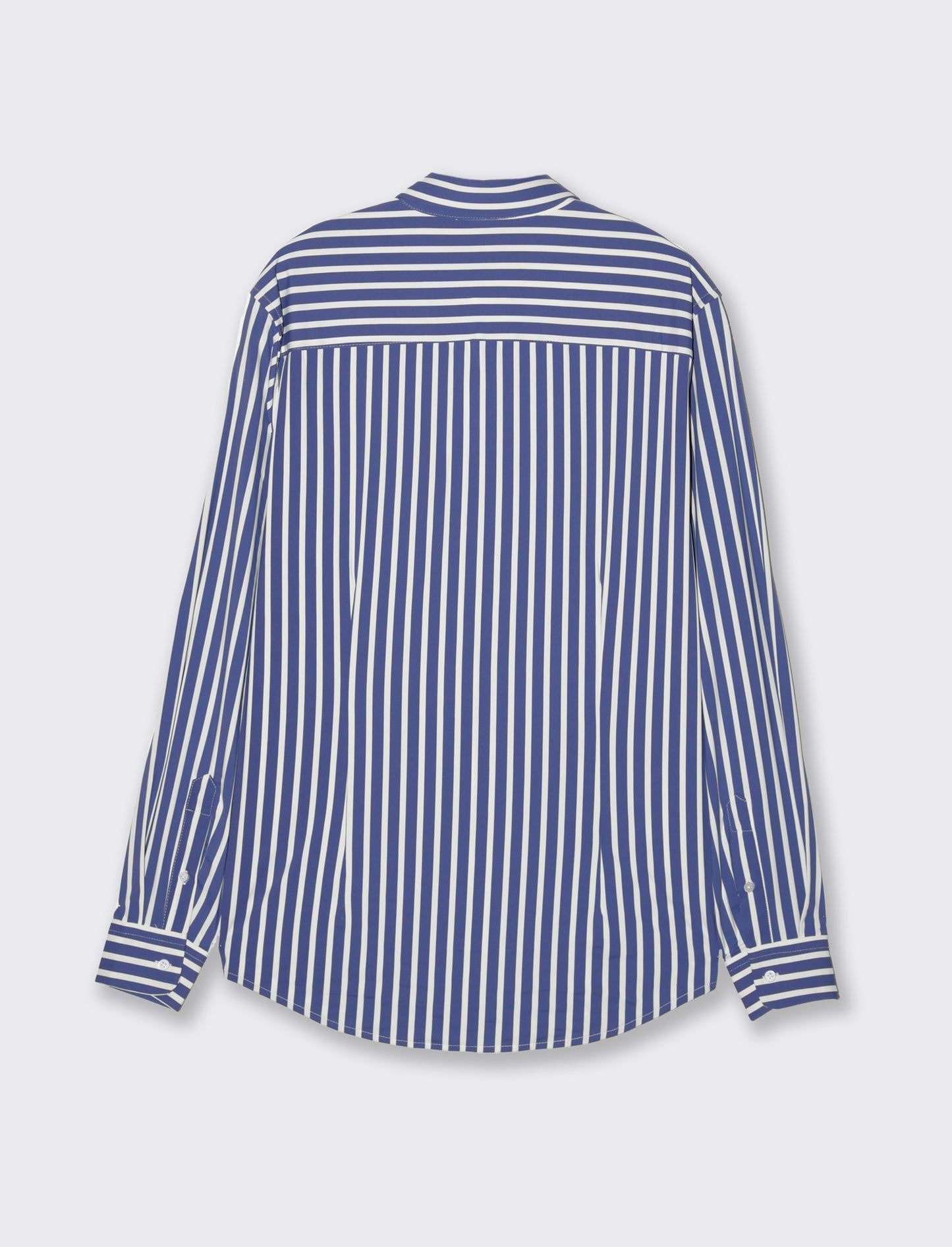 Camicia a righe soft touch regular fit da uomo - Blu