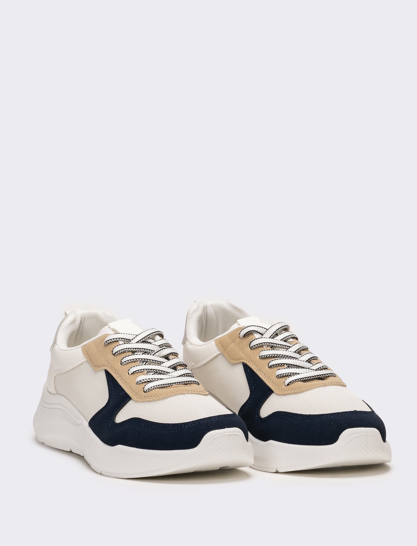 Sneakers casual da uomo - Bianco