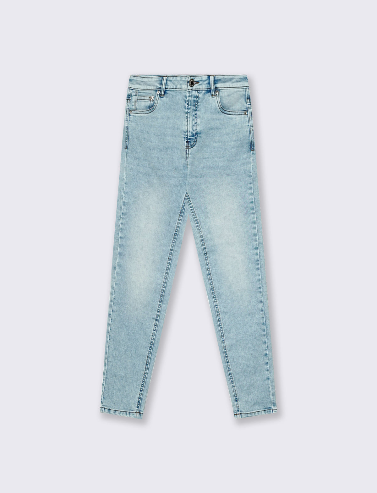 JEANS BASICO SKINNY - Denim