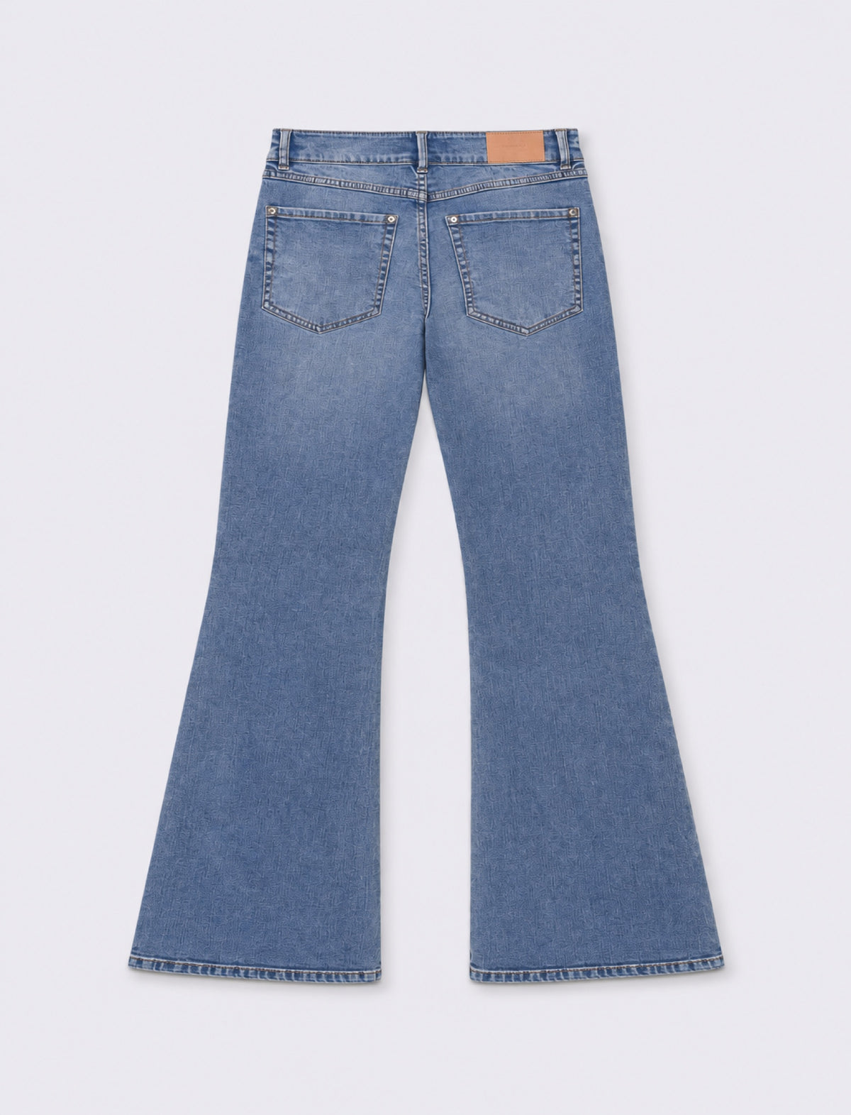 JEANS SVASATO VITA BASSA - Denim