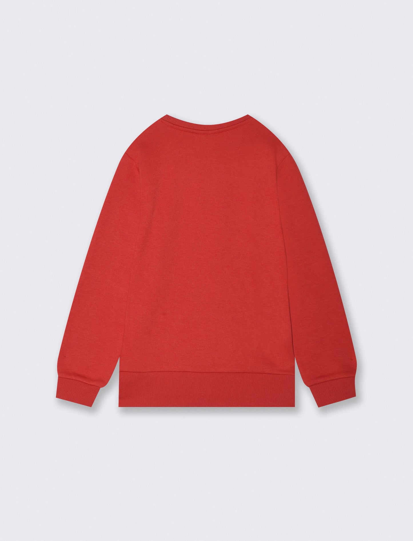Christmas crew neck long sleeve sweatshirt - Red