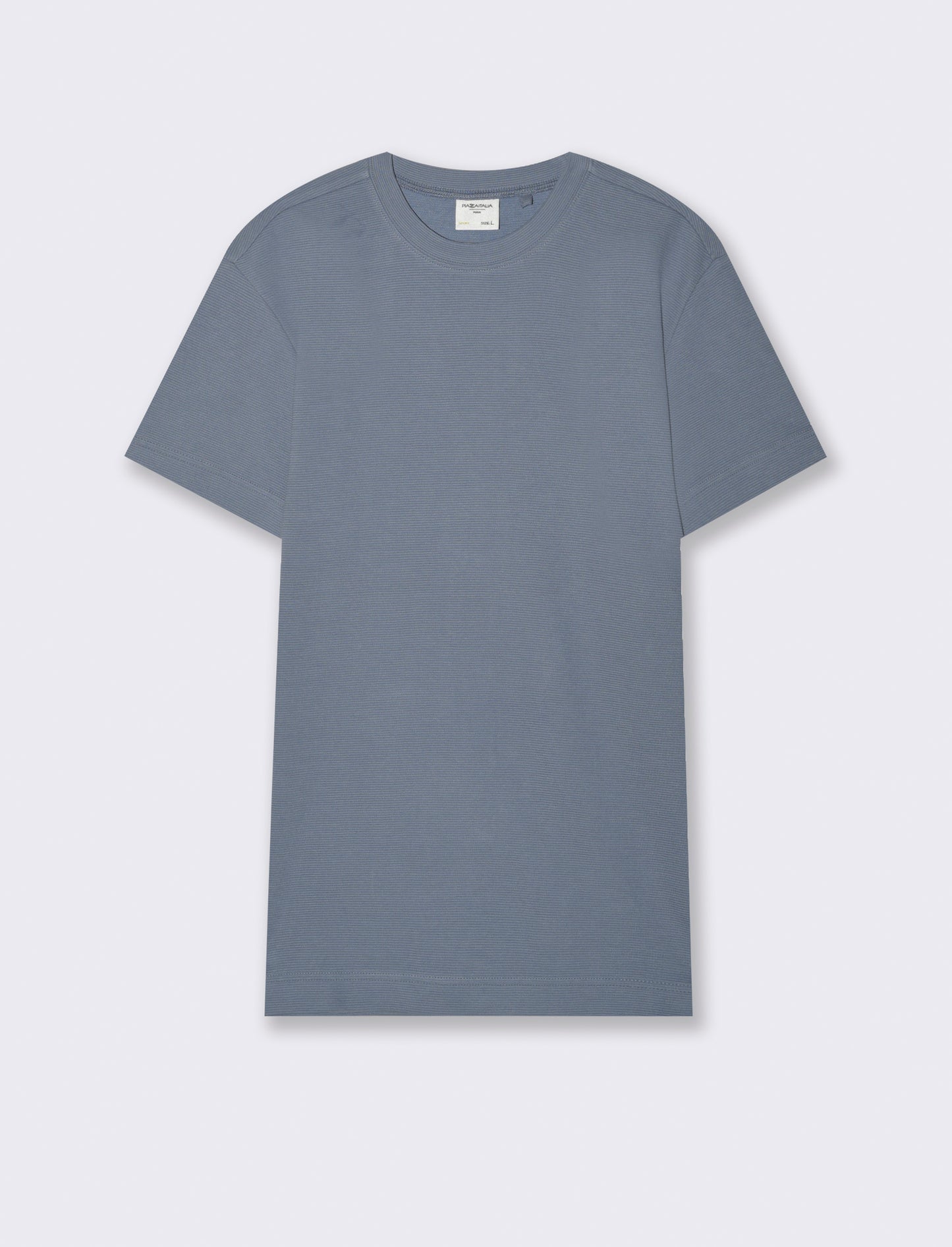 T-shirt struttura ottoman da uomo - CARTA DA ZUCCHERO