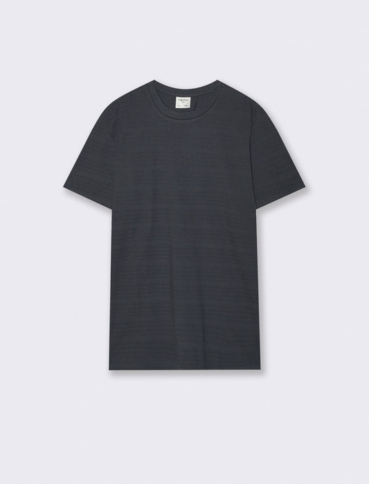 T-shirt girocollo jacquard righe - Avion