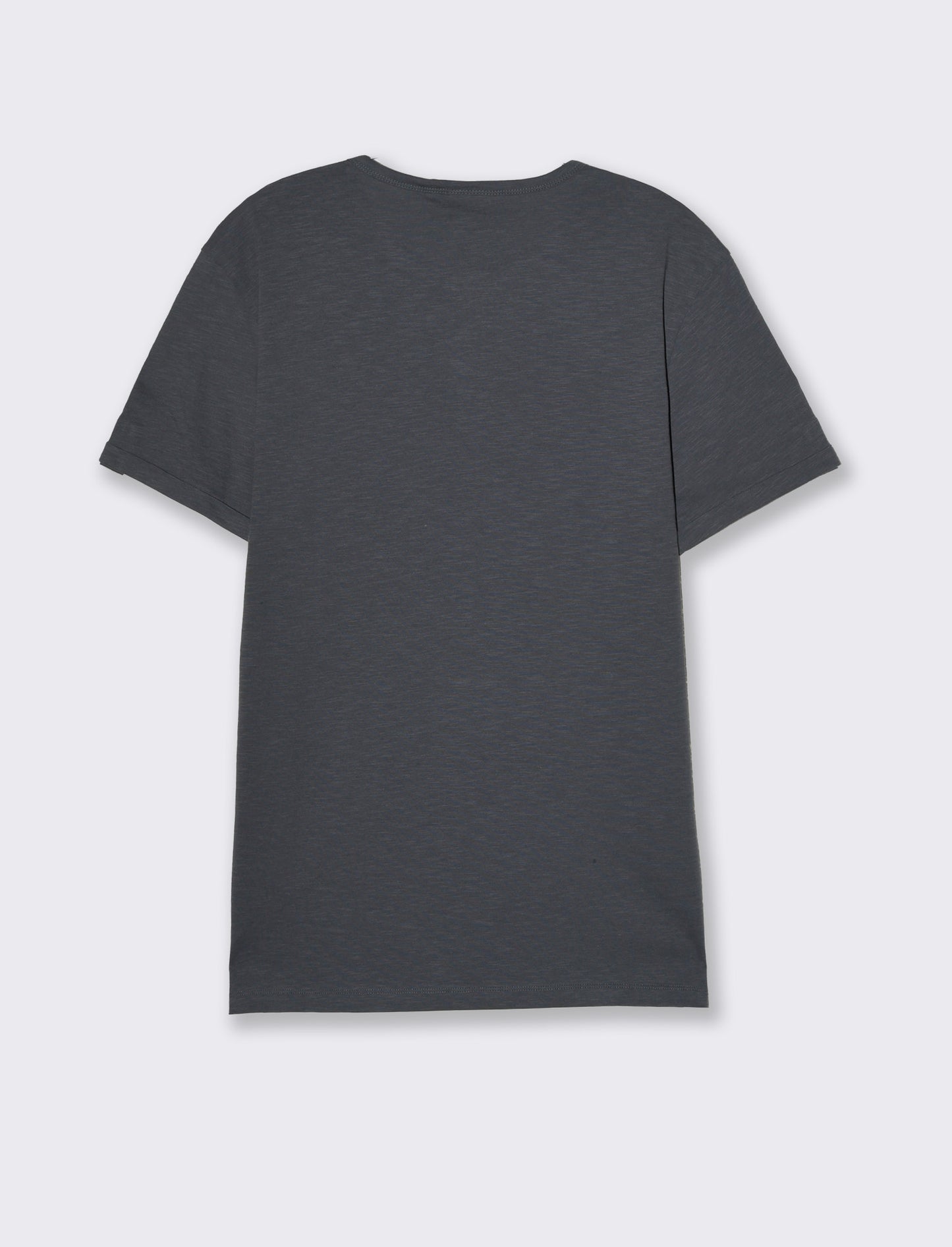T-shirt in cotone con collo a serafino da uomo - Avion