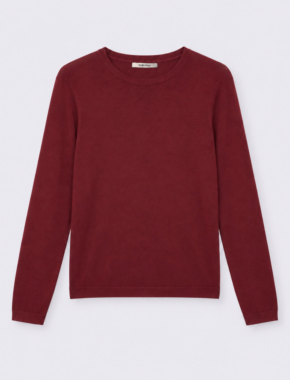 MAGLIA ML BASIC - Rosso rubino