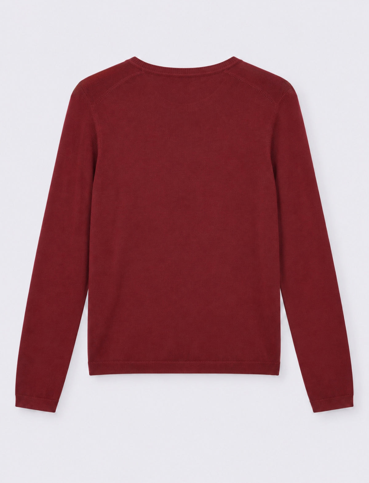 MAGLIA ML BASIC - Rosso rubino