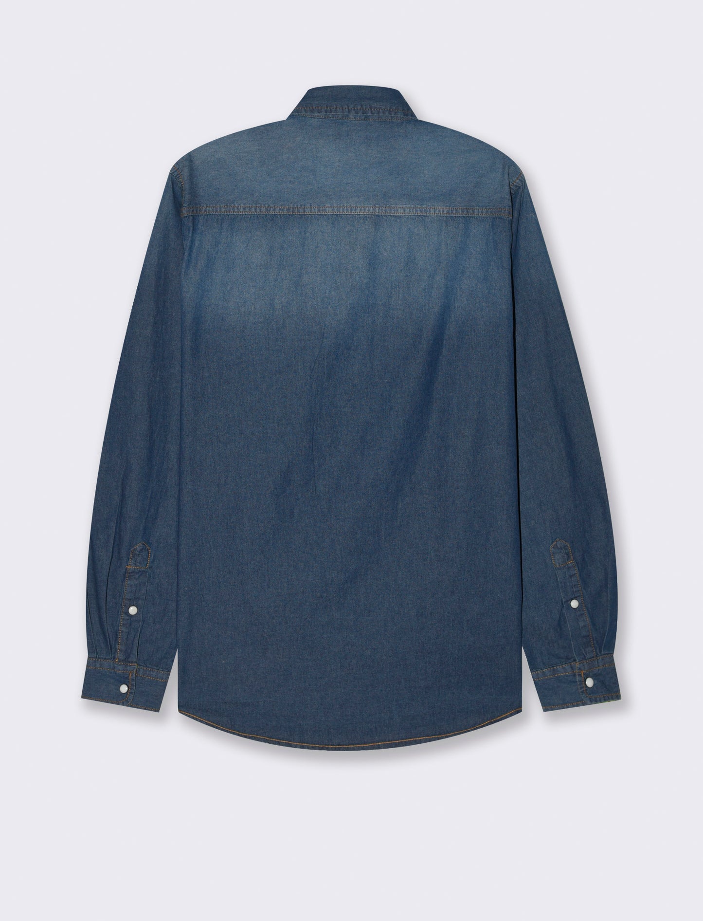 Camicia in denim leggero da uomo - Denim