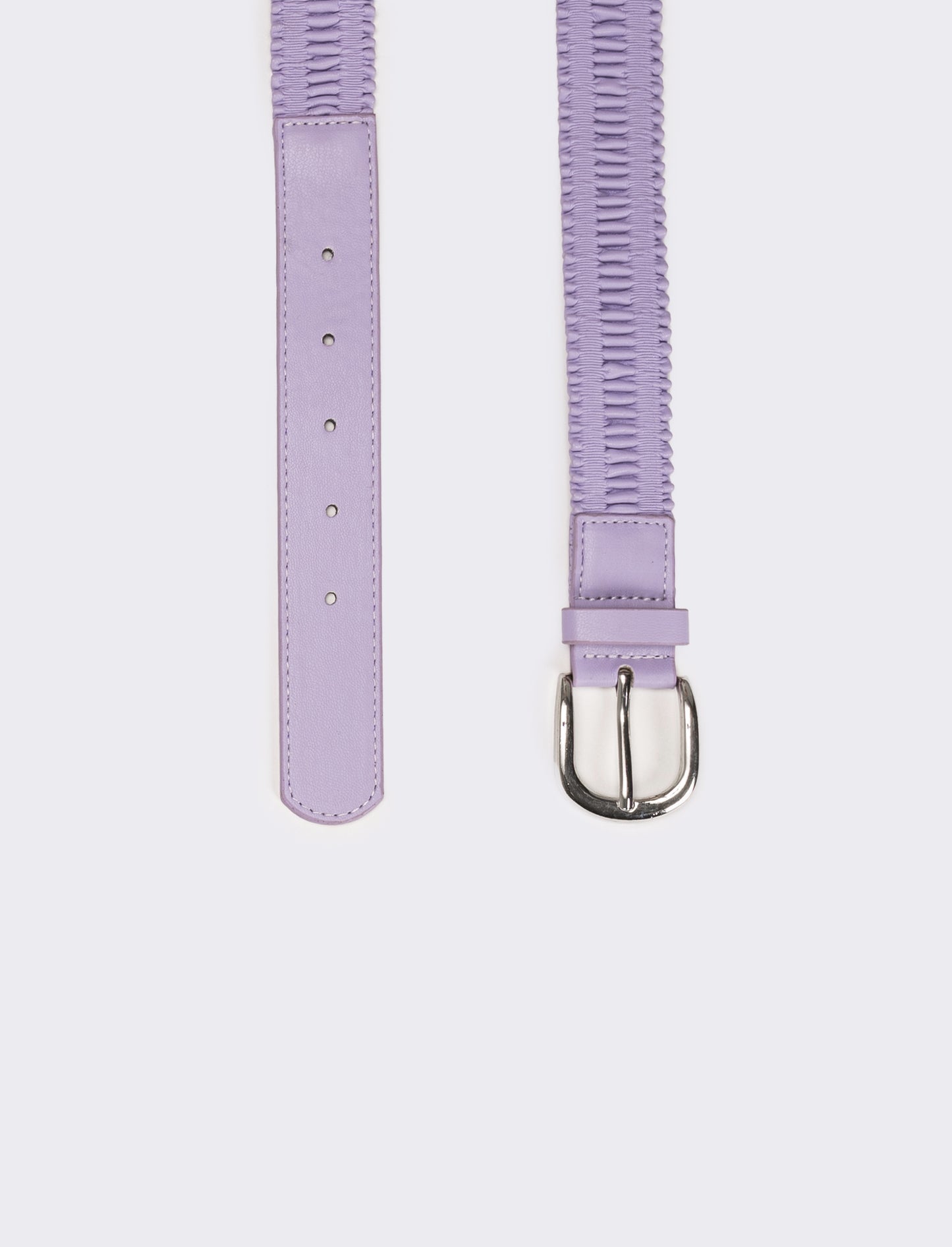 Cintura bambina goffrata - Lilla