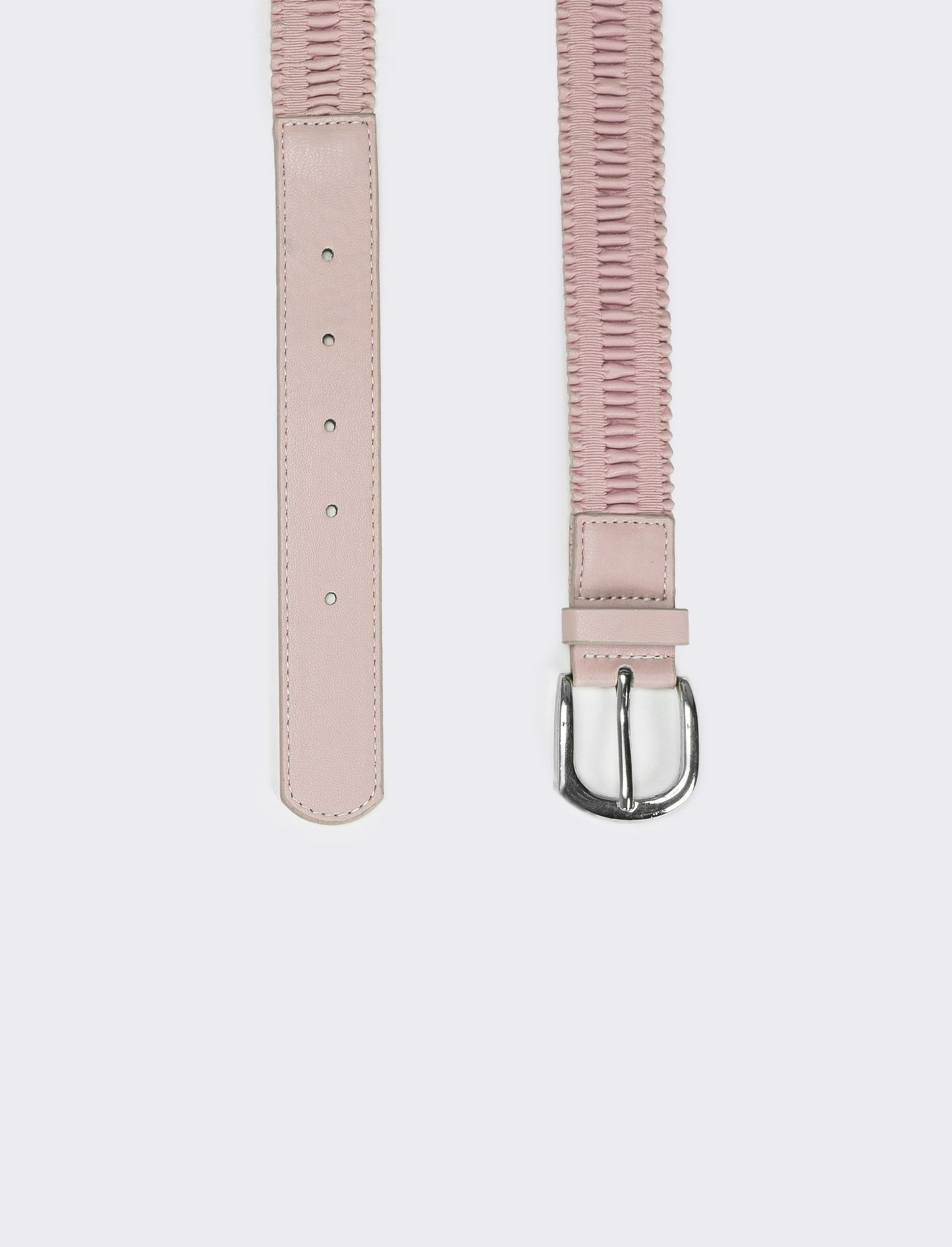 Cintura bambina goffrata - Rosa