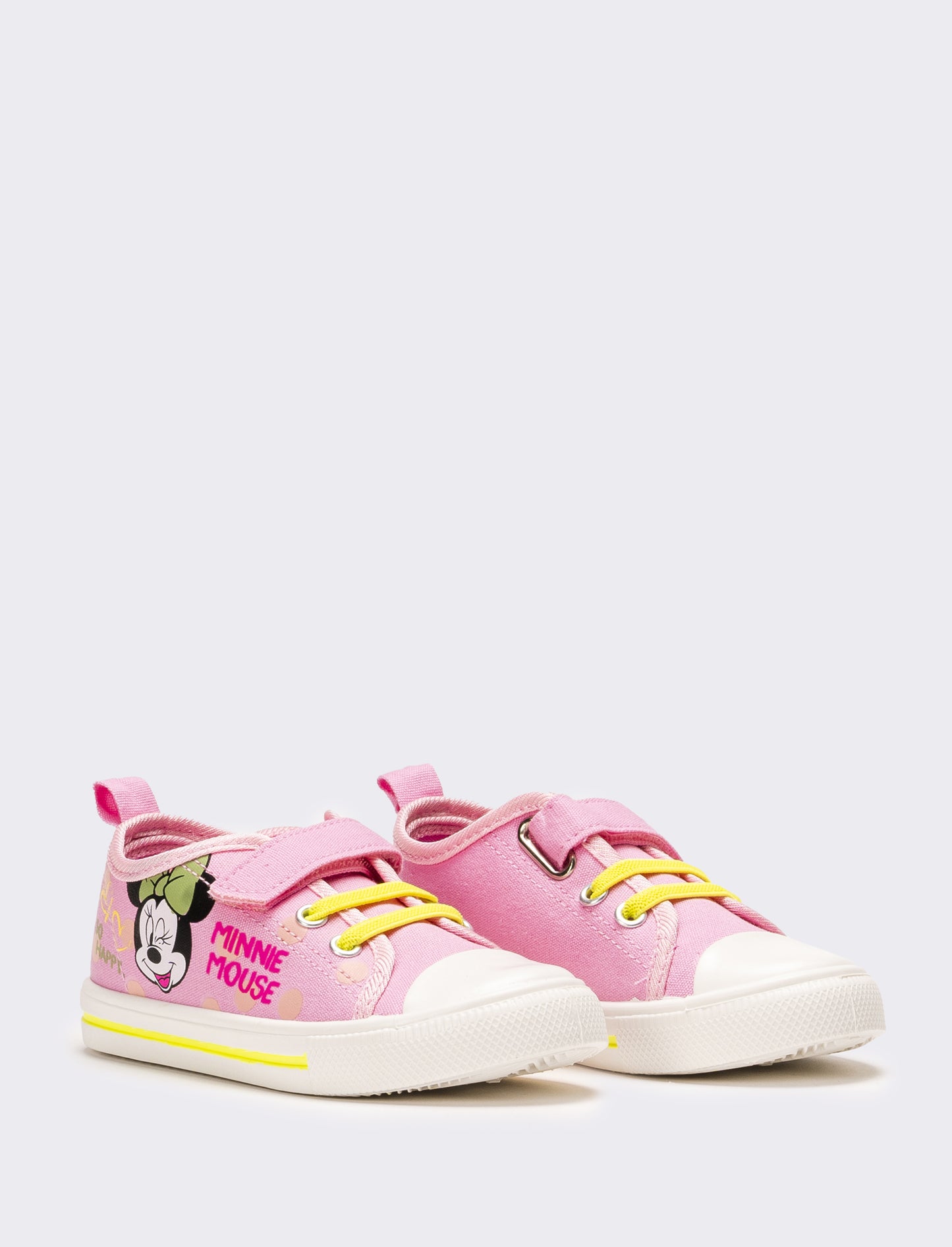Sneakers Minnie ©  da bambina in canvas - Rosa